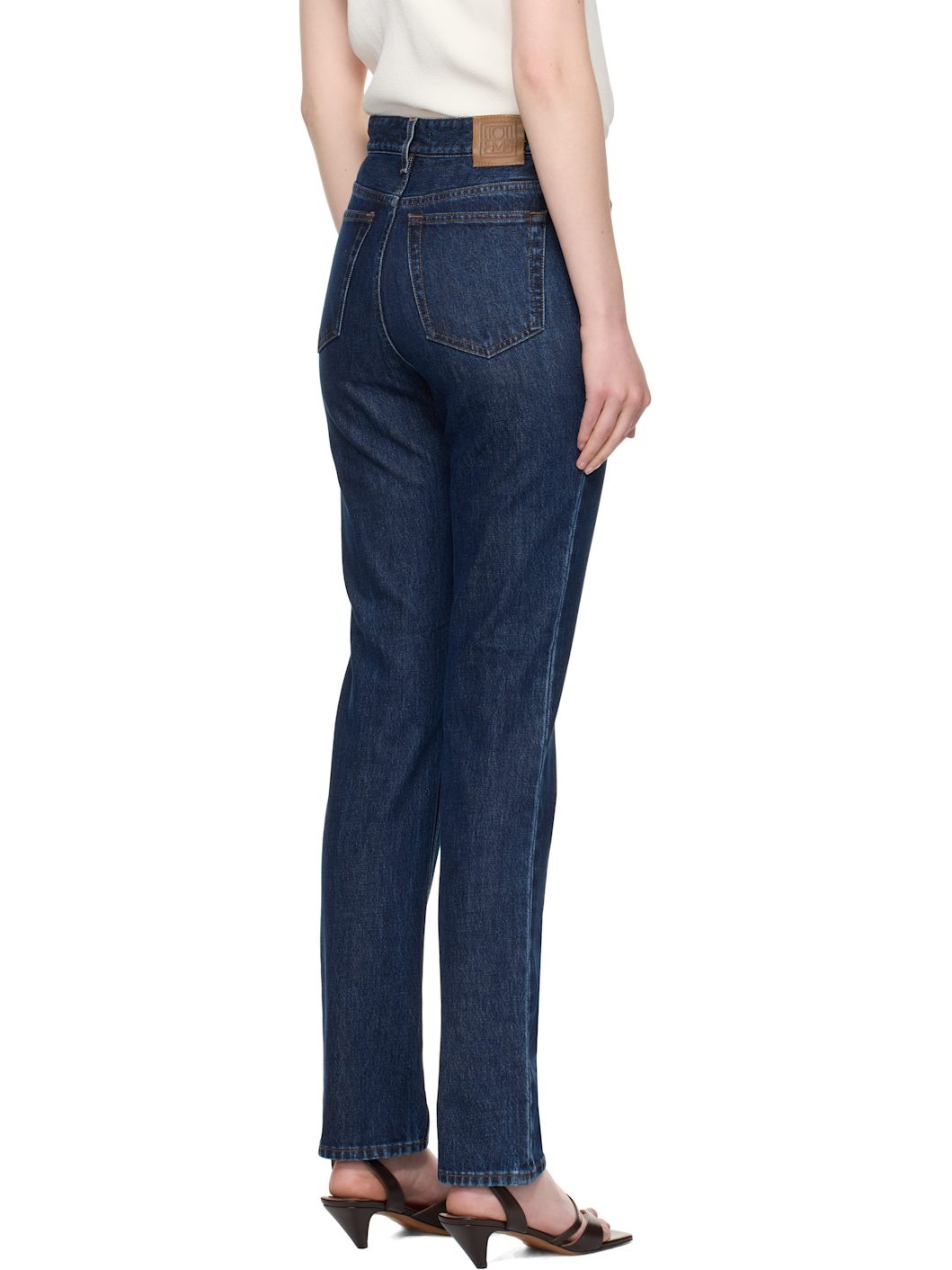 Indigo High Slim Jeans - 3