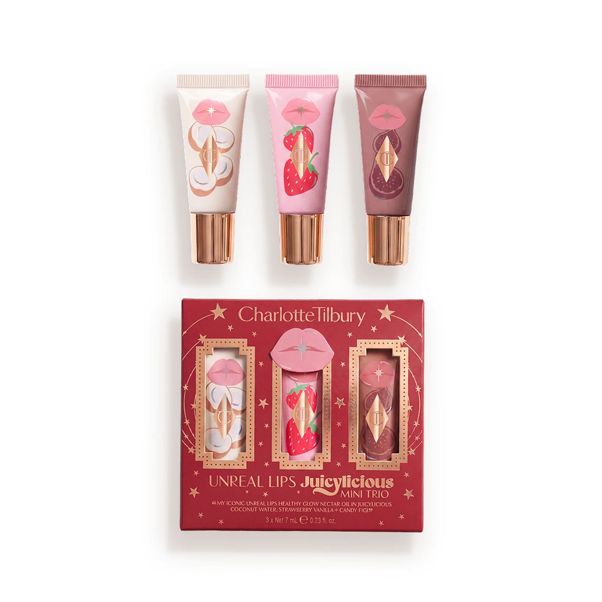 UNREAL LIPS JUICYLICIOUS MINI TRIO Mini Lip Kit - 1