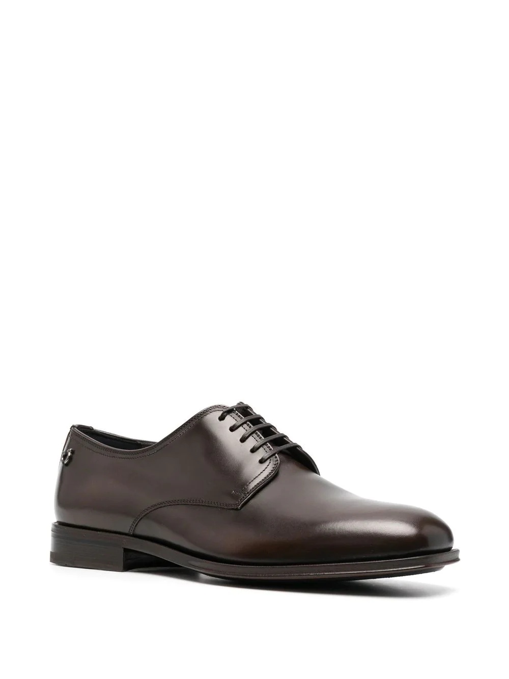 Gancini lace-up Derby shoes - 2