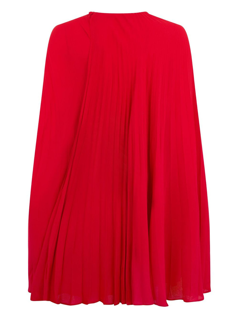 Valentino pleated silk dress outlook