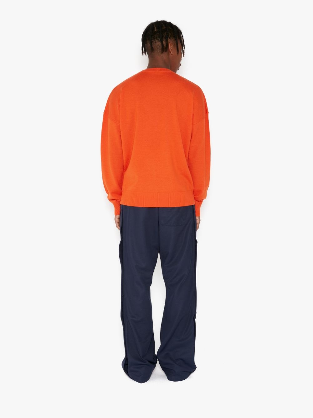 Swirl-logo crew neck jumper - 4