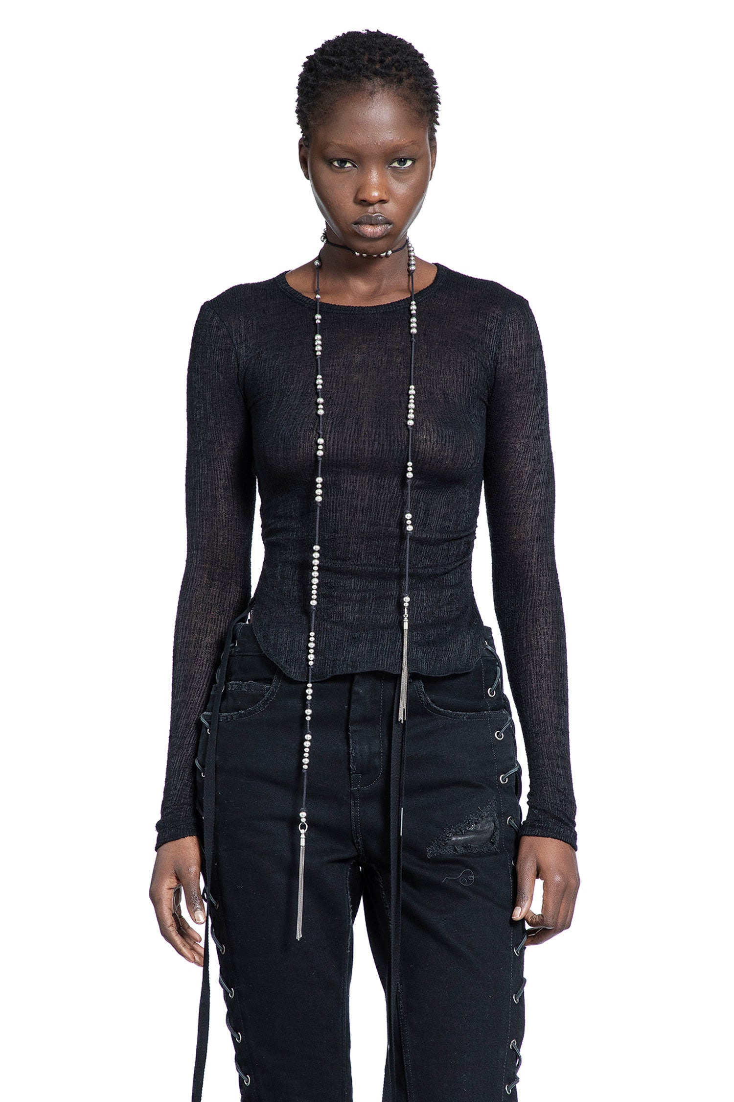 Oke Long Sleeve Crop Top - 5