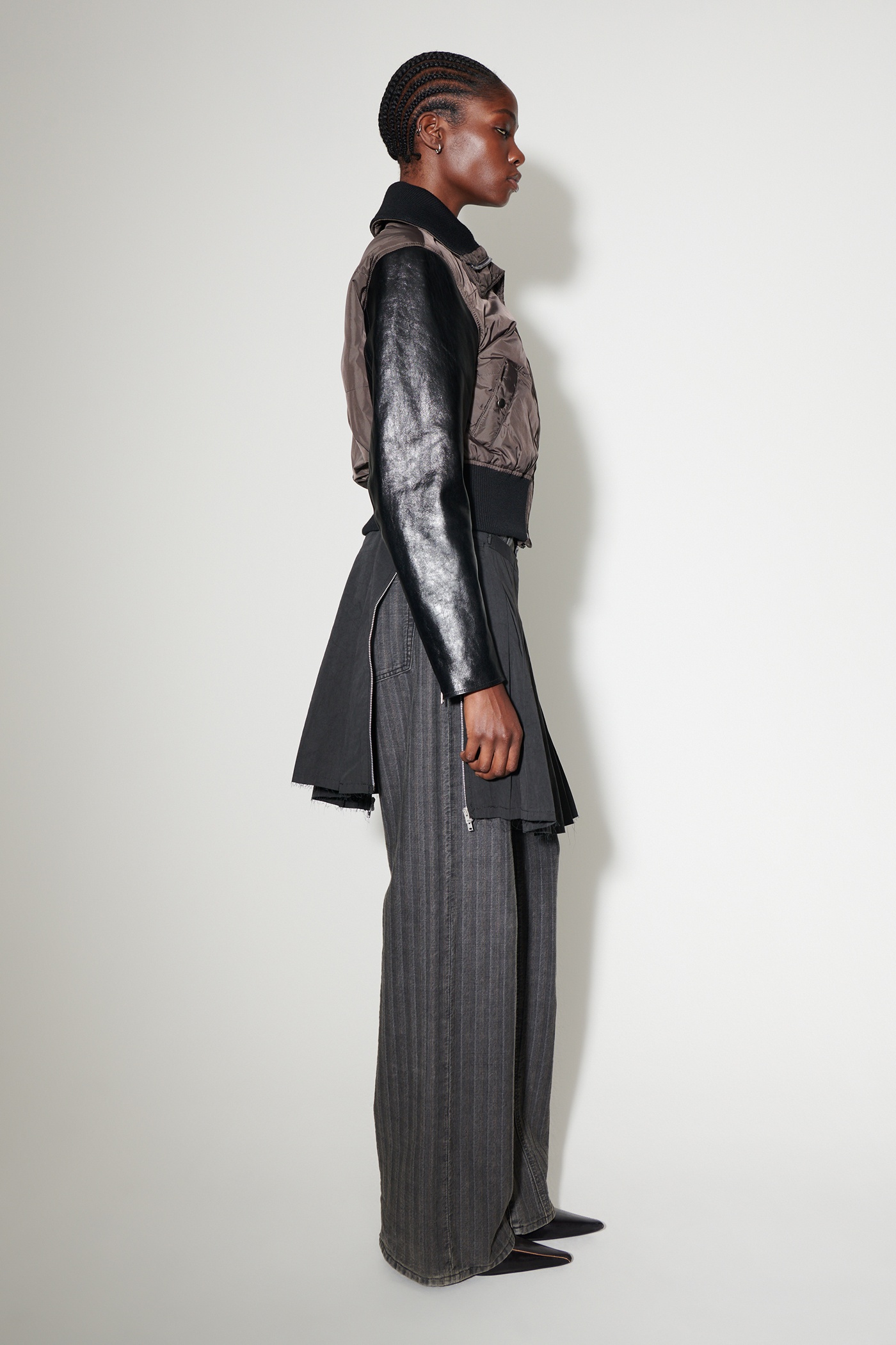 April Puffa Oxidized Grey Aero Nylon - 3