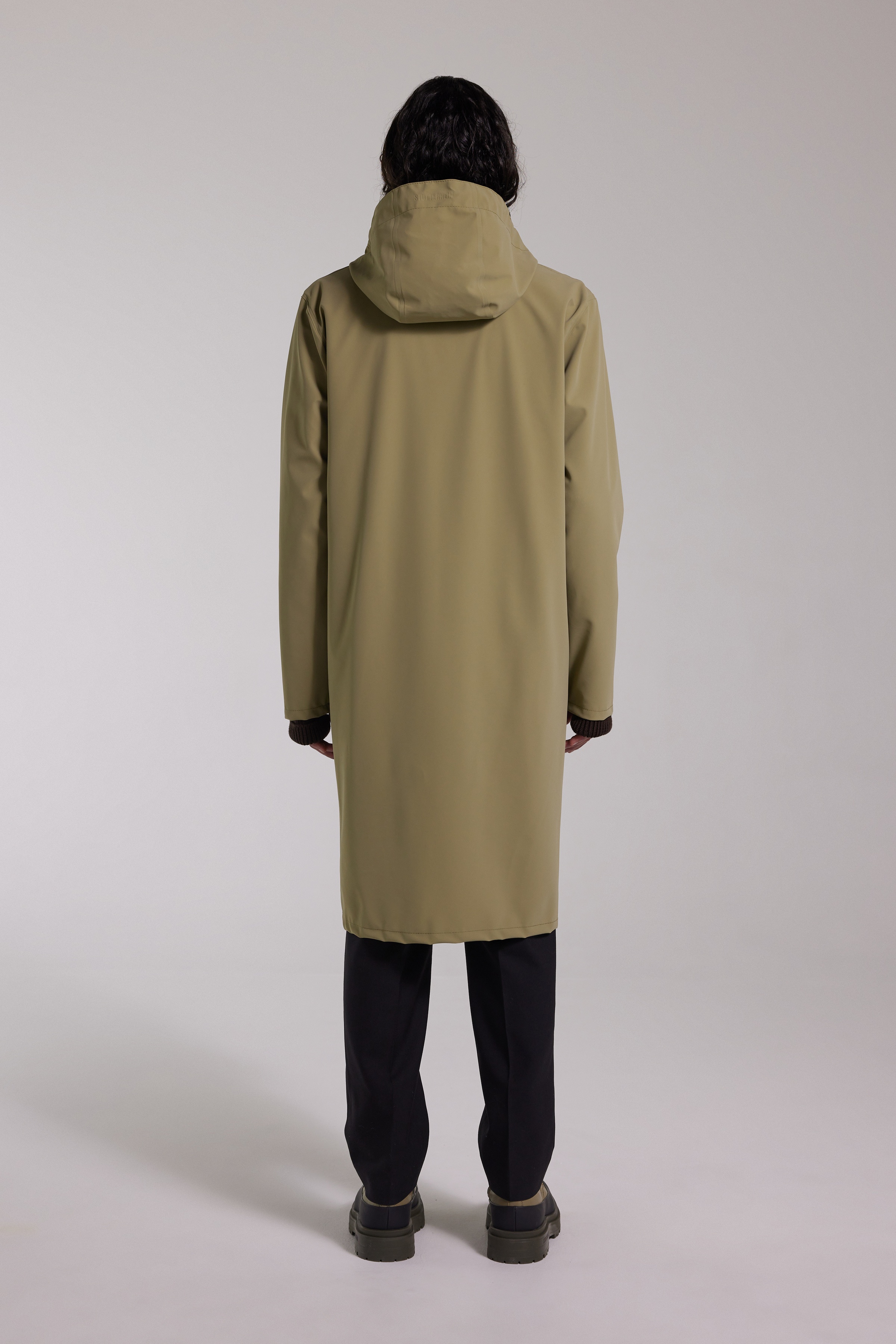 Camden Lightweight Matte Parka Aloe - 5