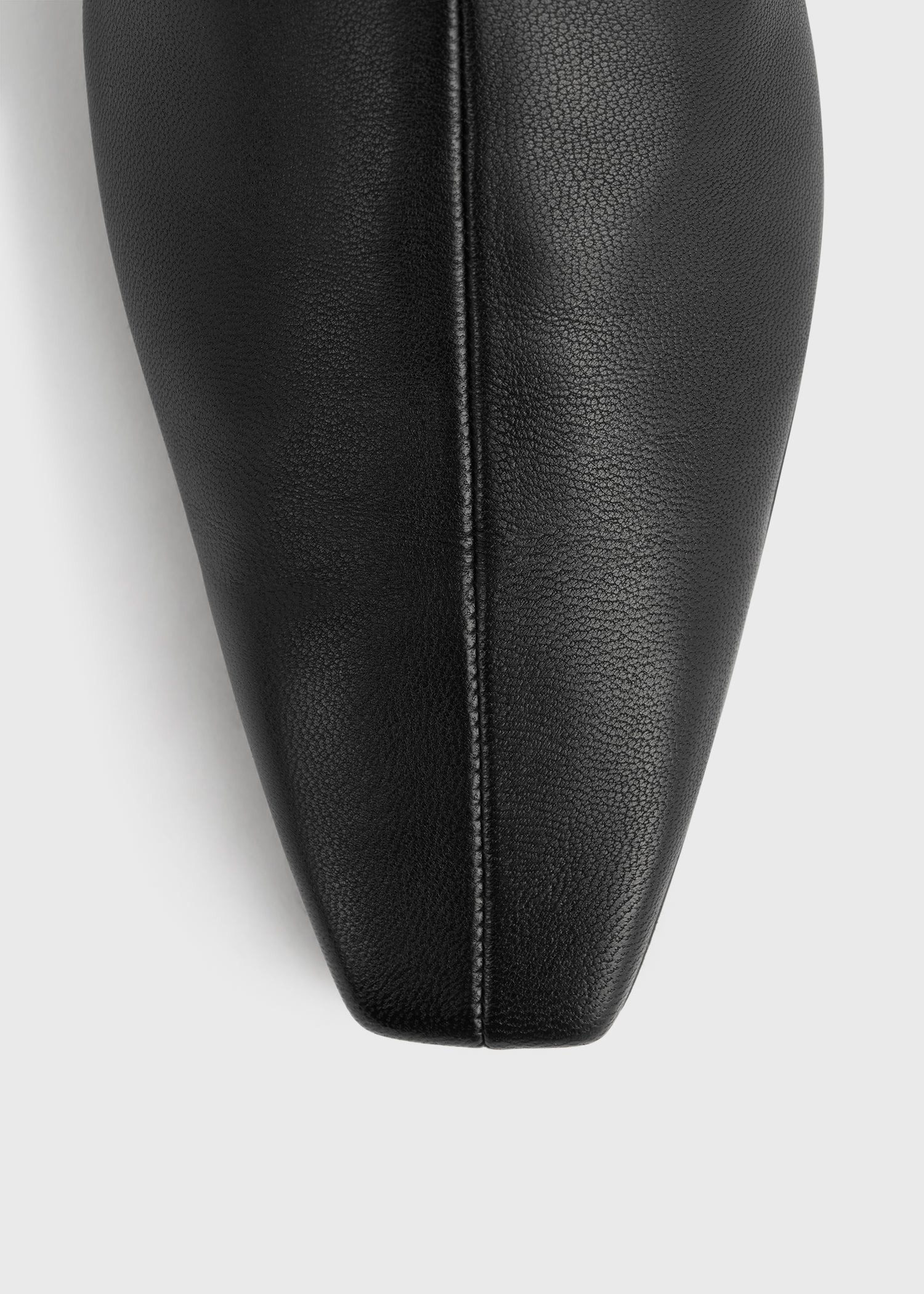 Zipped leather chelsea boots black - 6