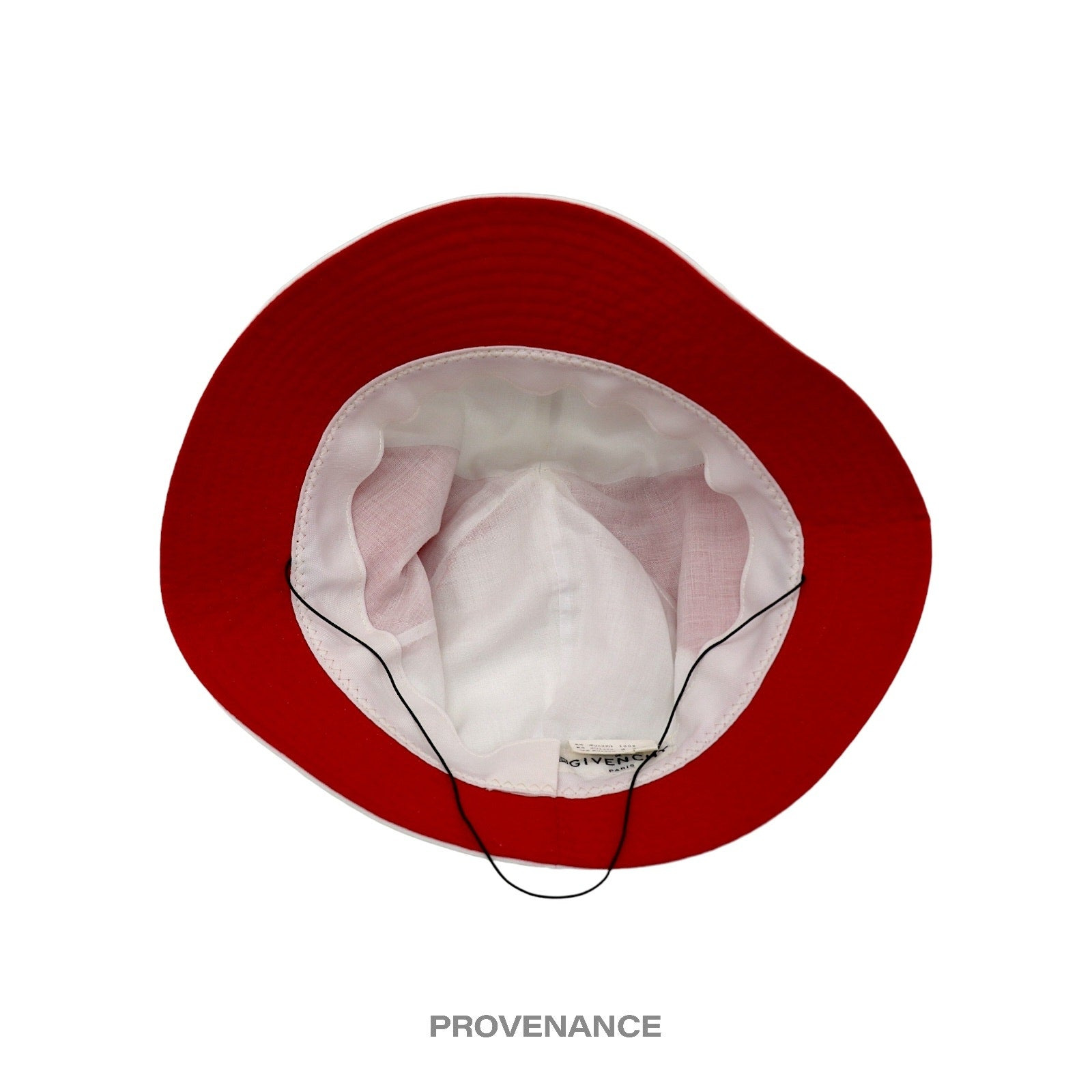 Givenchy 4G Asymmetric Bucket Hat - Red White Patchwork - 5