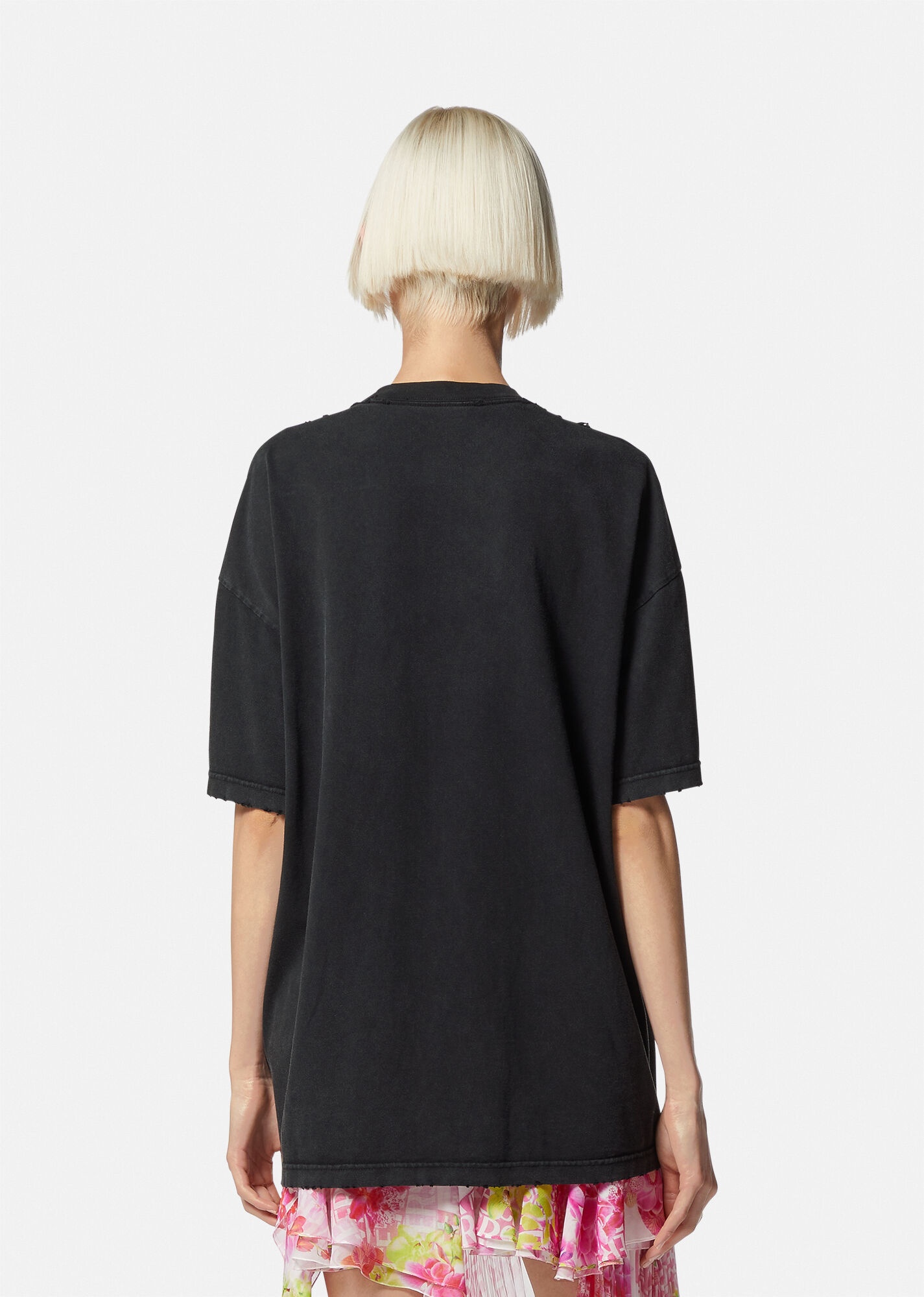 Distressed Logo T-shirt - 4