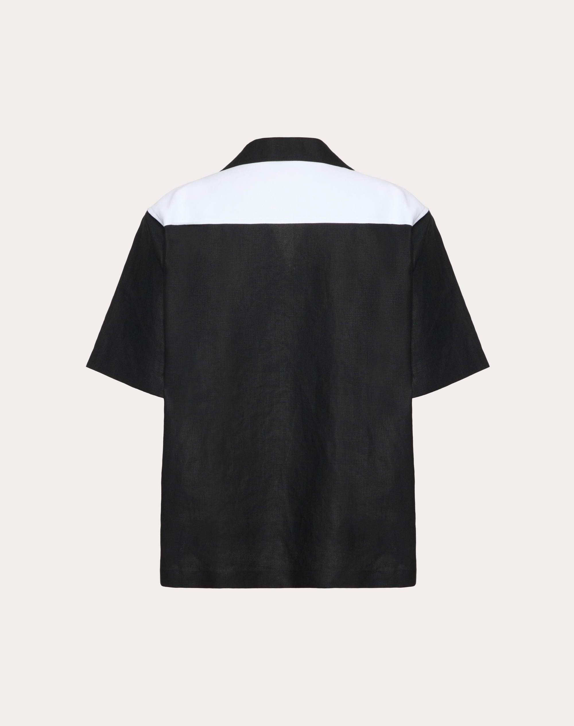 LINEN BOWLING SHIRT - 2