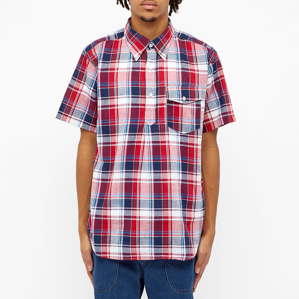 Engineered Garments Madras Plaid Popover Shirt - 4