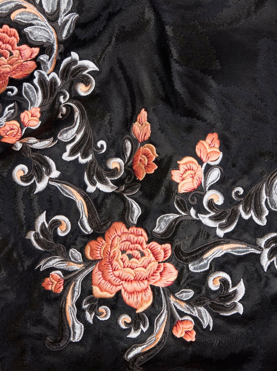 JACQUARD JACKET WITH EMBROIDERY - 5