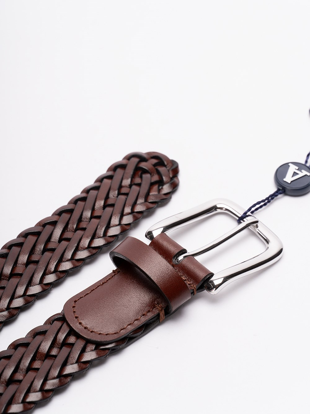 Woven Leather Belt - 2