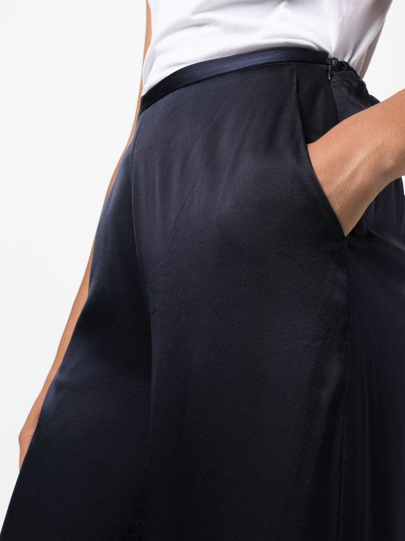 satin-finish wide-leg trousers 5