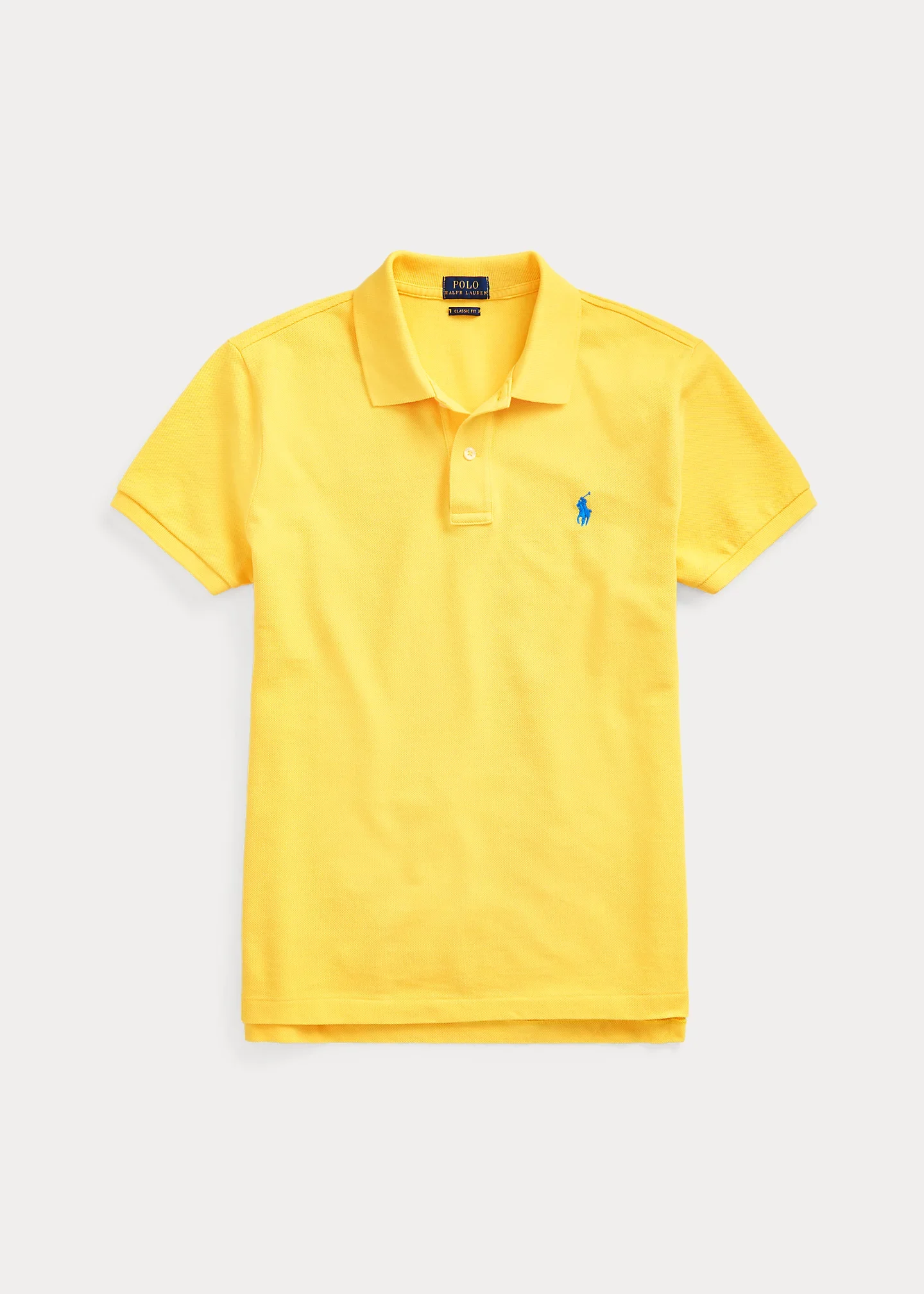 The Iconic Classic Fit Mesh Polo Shirt - 1