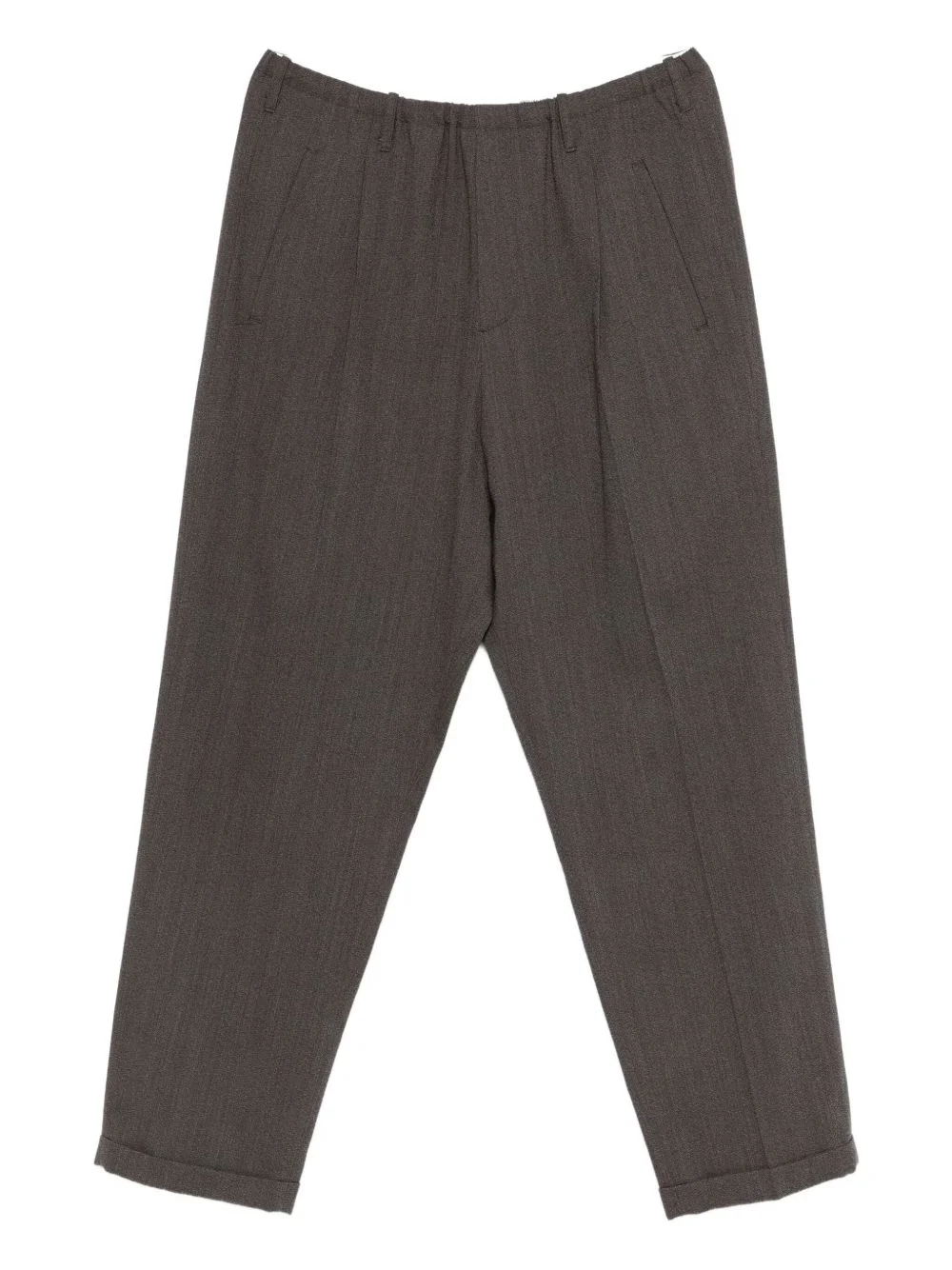 pleated trousers - 1