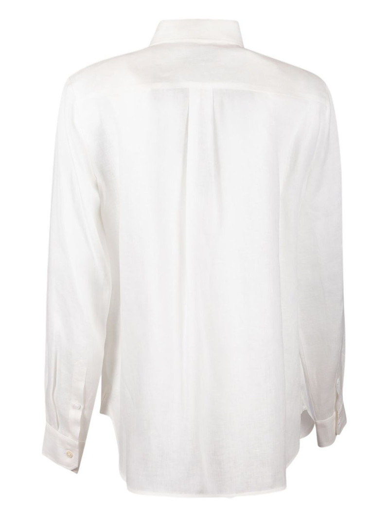 WEEKEND Max Mara cuffs logo shirt outlook