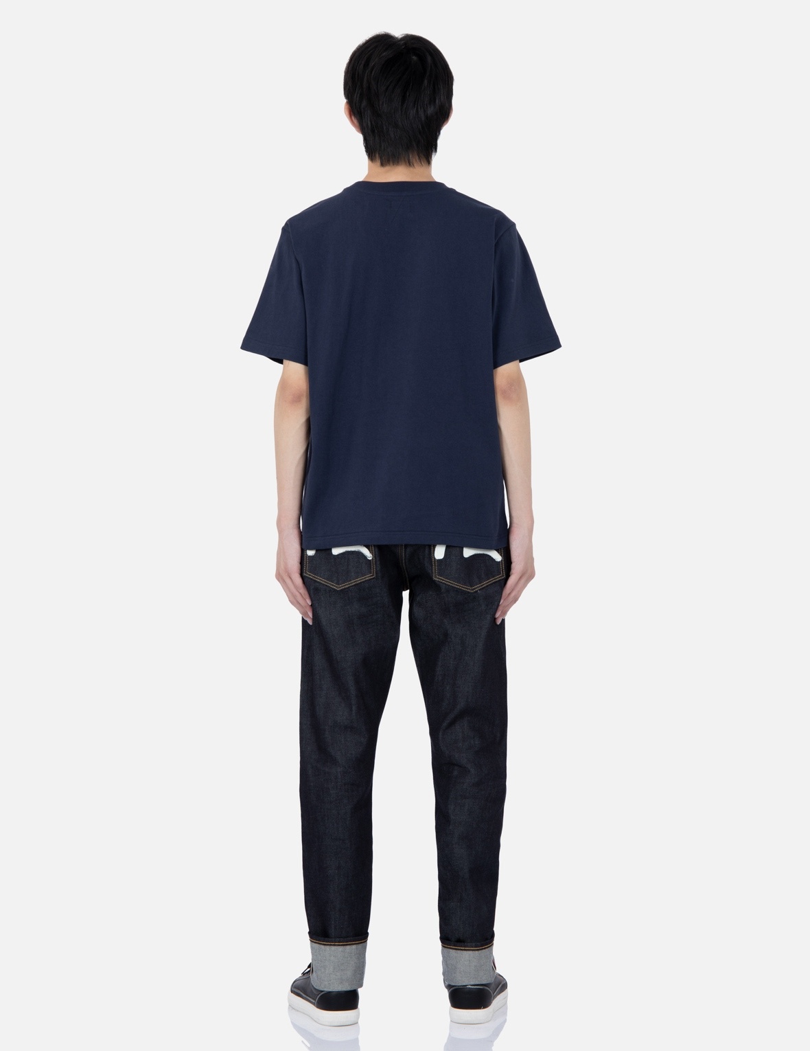 OFF-WHITE SEAGULL CARROT FIT RAW DENIM JEANS #2017 - 5