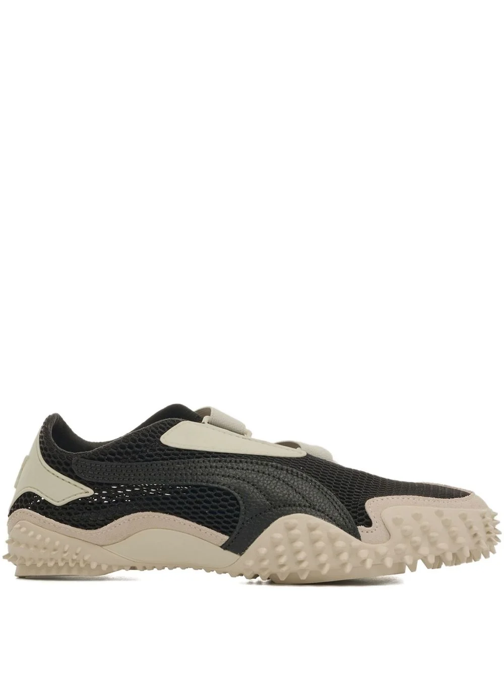 mesh-panelled sneakers - 1