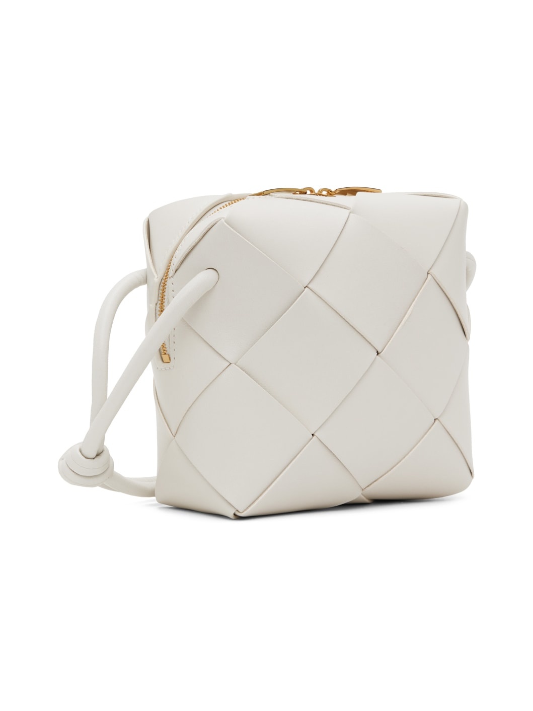White Mini Cassette Camera Bag - 2