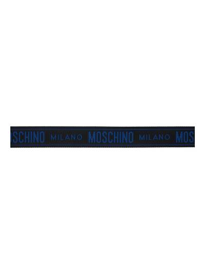 Moschino Black Tape Belt outlook
