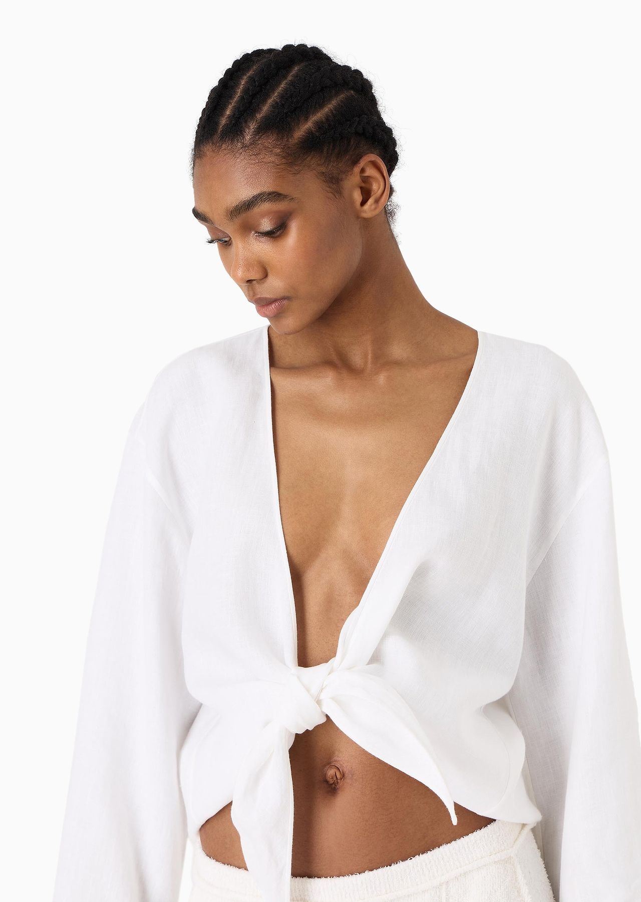 ASV hemp shirt to tie - 5