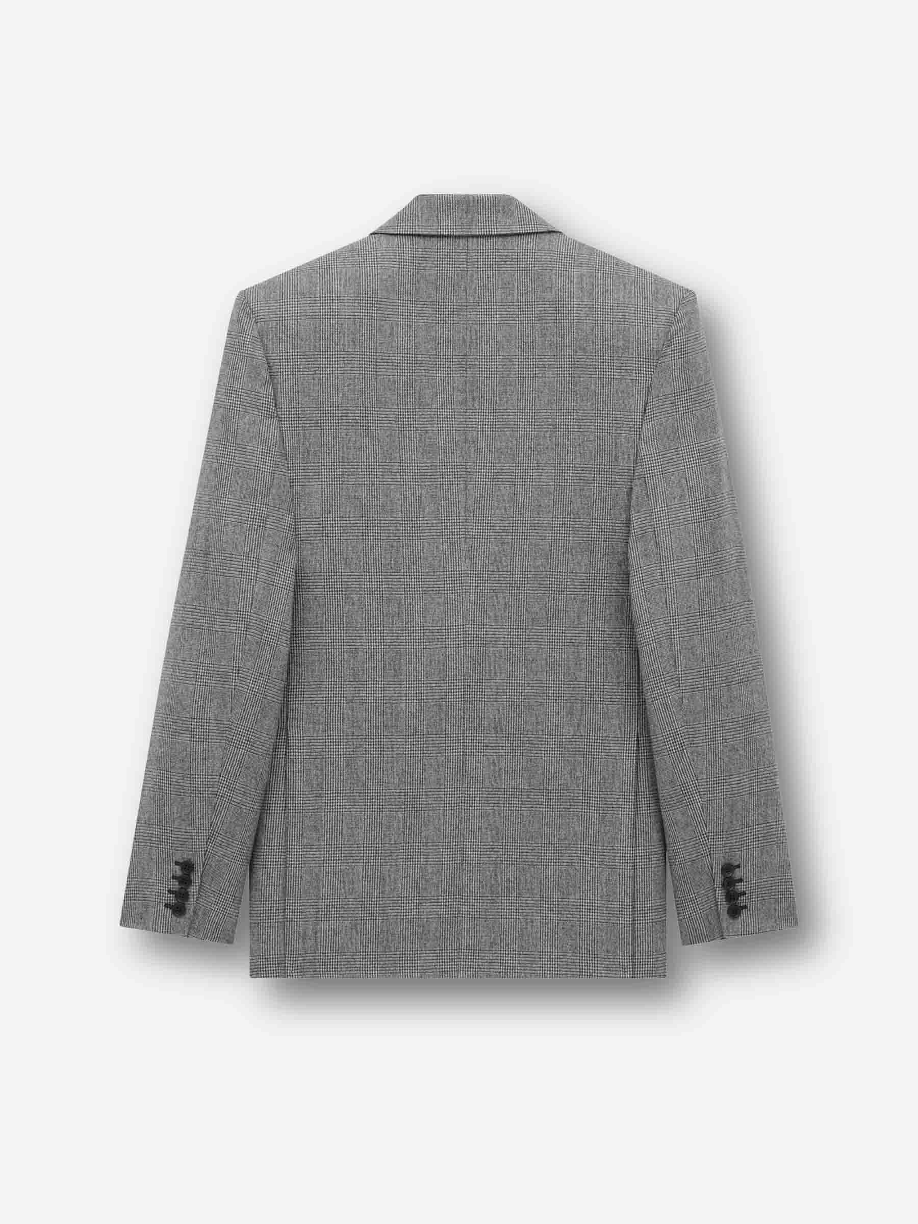 STRAIGHT WOOL BLAZER - 2