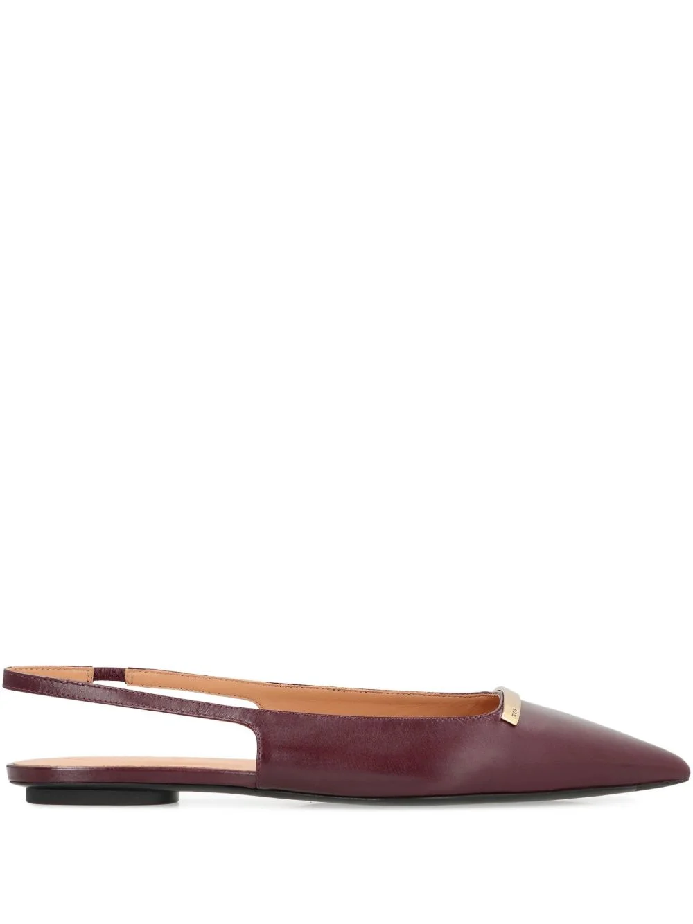 pointed-toe slingback ballet flats - 1