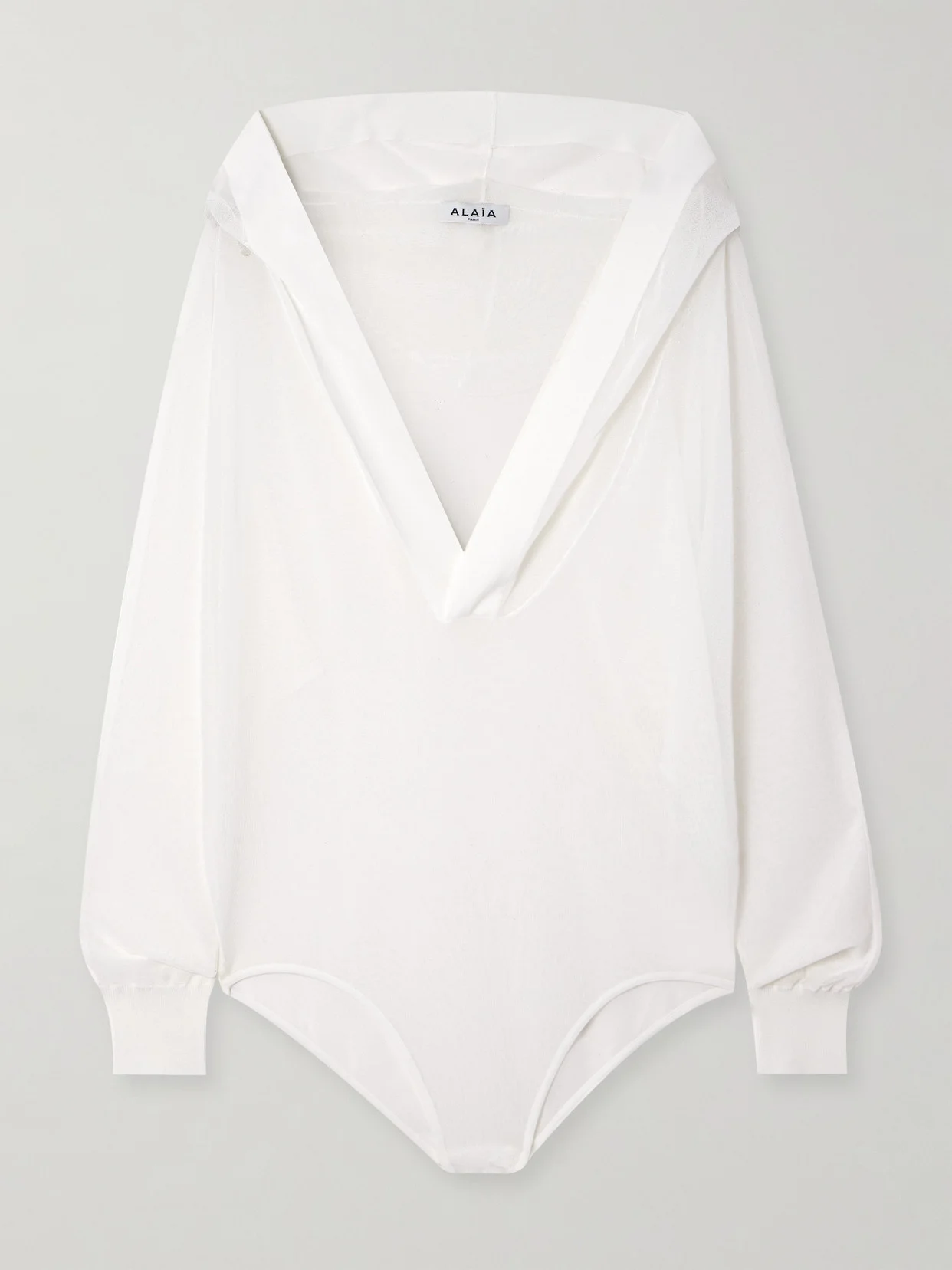 Hooded Jersey Bodysuit - 1