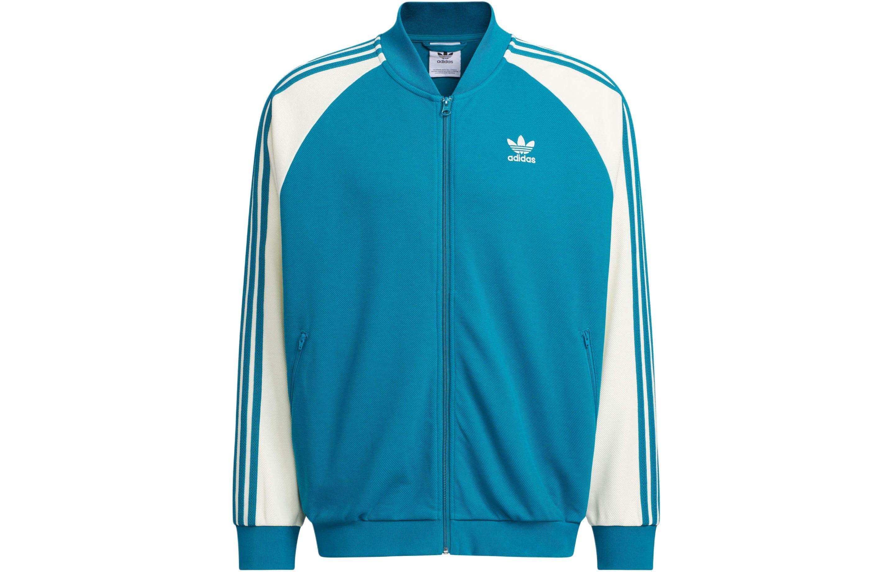 adidas Originals Dkn Sst Jacket Asia Sizing 'Blue White' IX4241 - 2