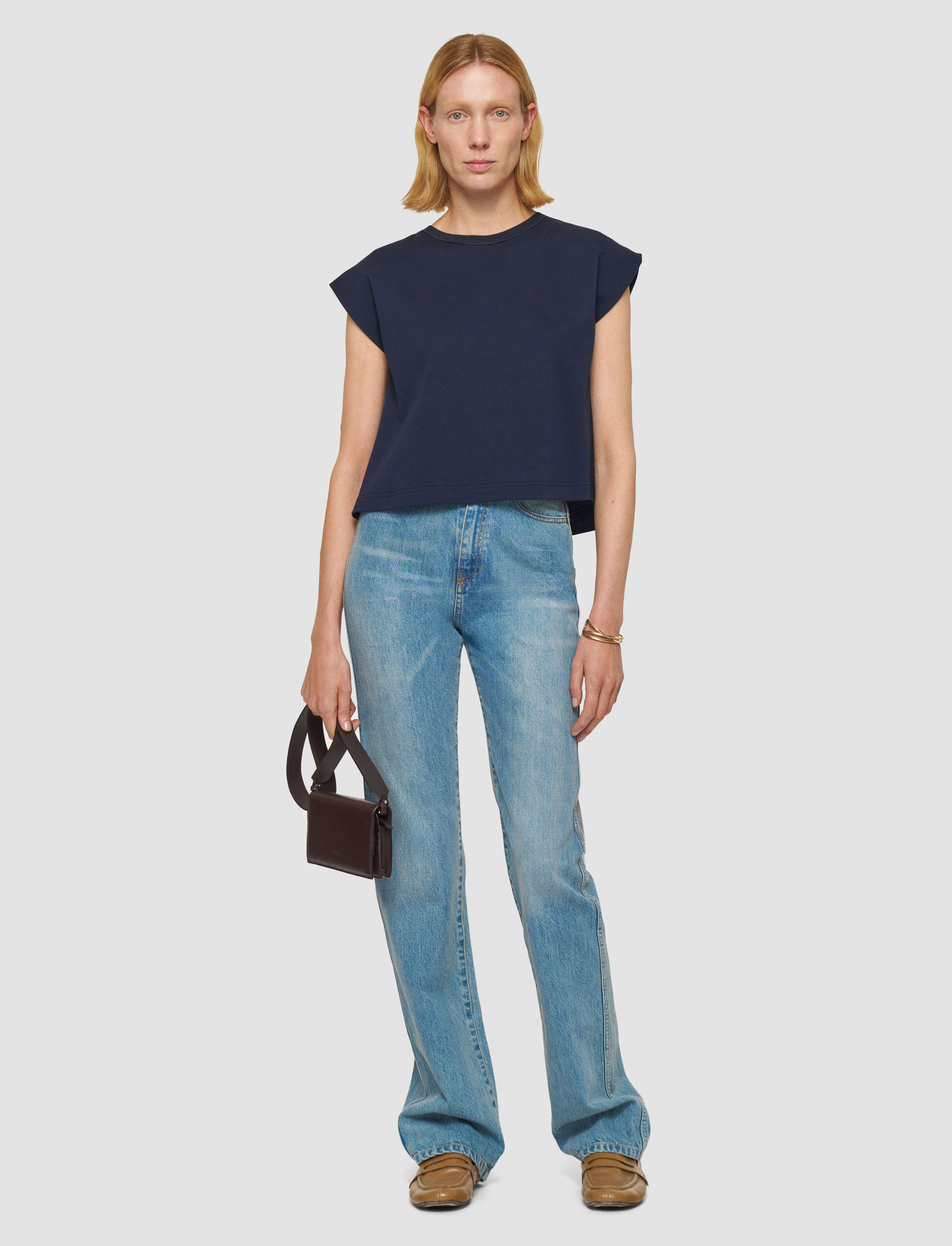 Poplin Jersey  T-Shirt - 2