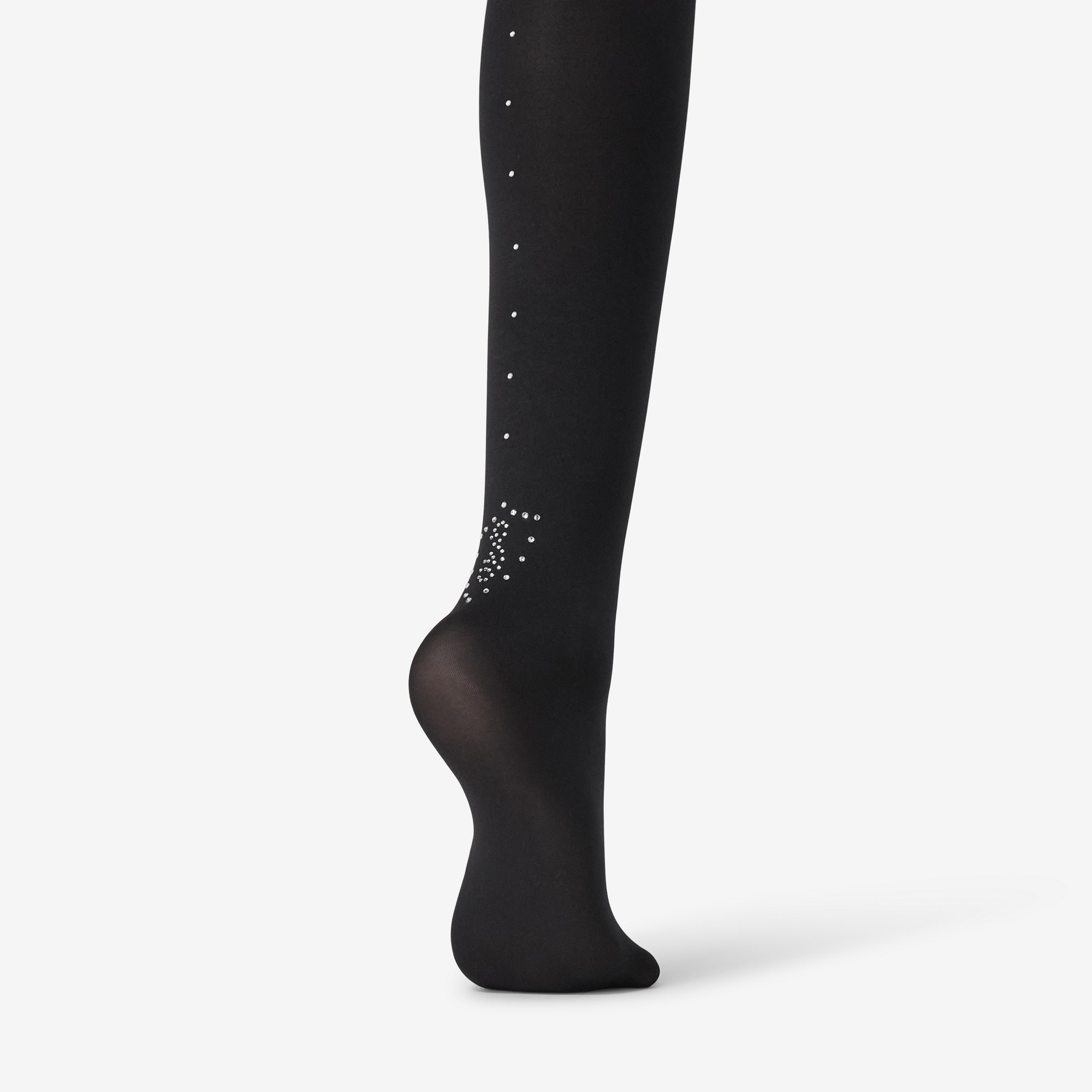Crystal Letter Graphic Tights - 3