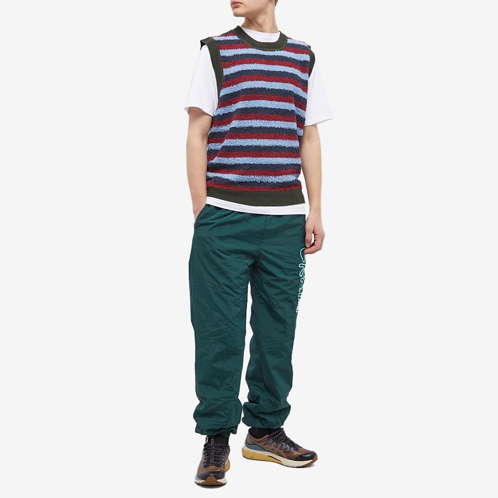 Brain Dead Teddy Fur Striped Vest - 4