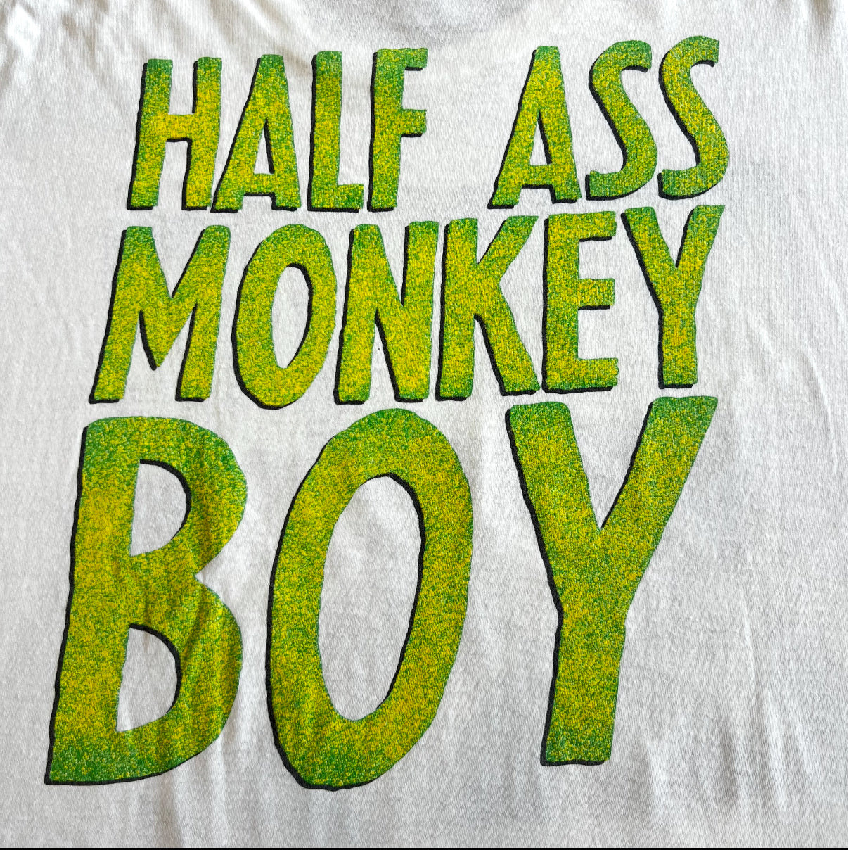 Final Blow - Vintage 90s Mother Love Bone "Half Ass" T-Shirt SZ XL - 6