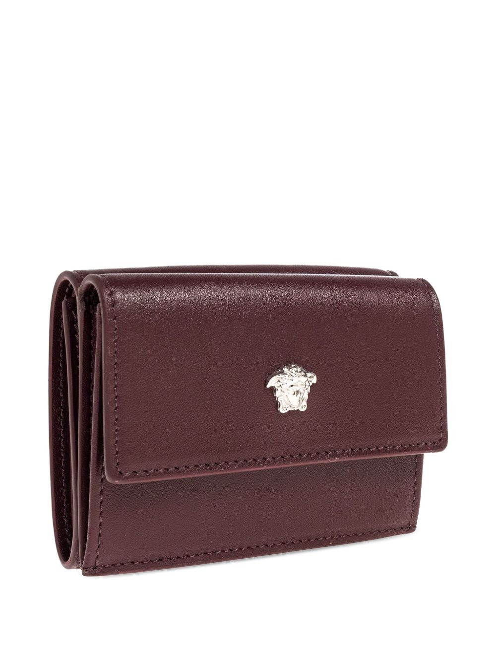 medusa-head leather wallet - 4
