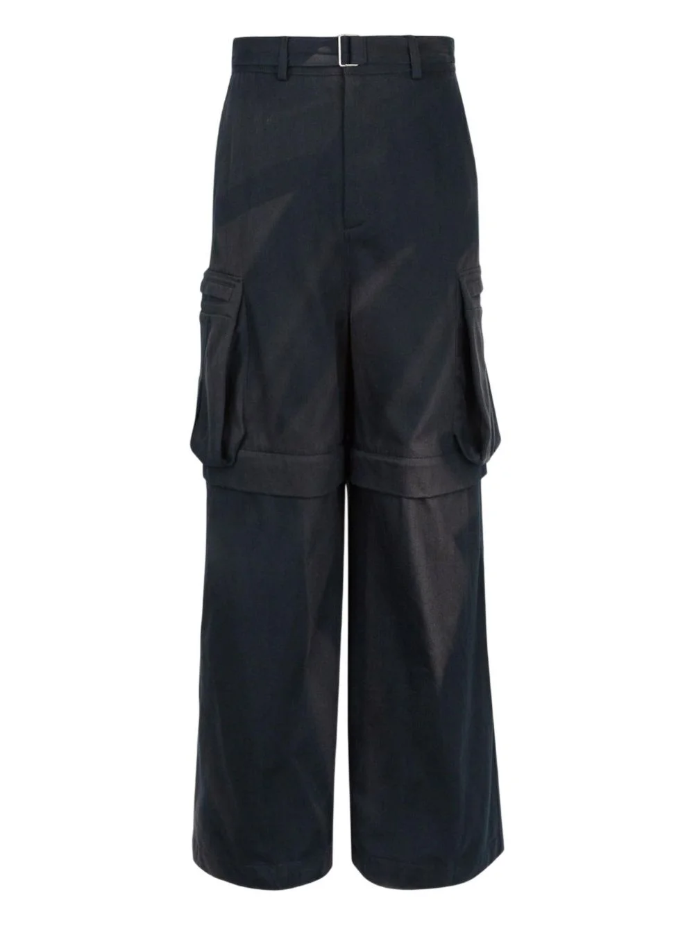 sun-bleached cargo trousers - 1