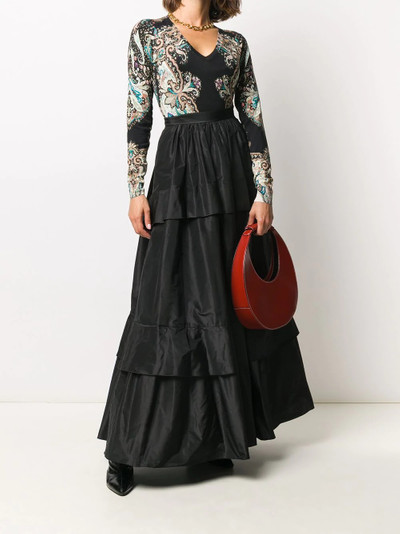 Etro high-waisted maxi skirt outlook