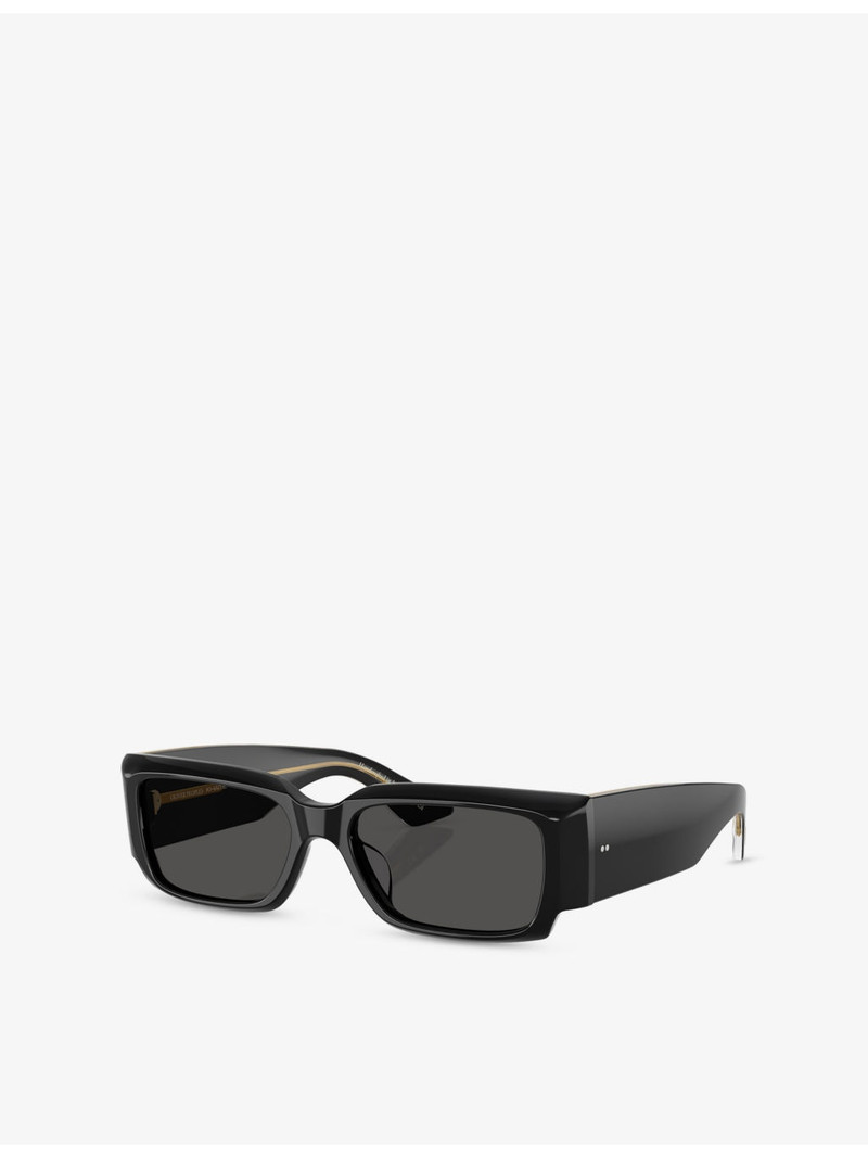 Oliver Peoples OV5583SU 1995 Rectangle-Frame Acetate Sunglasses outlook