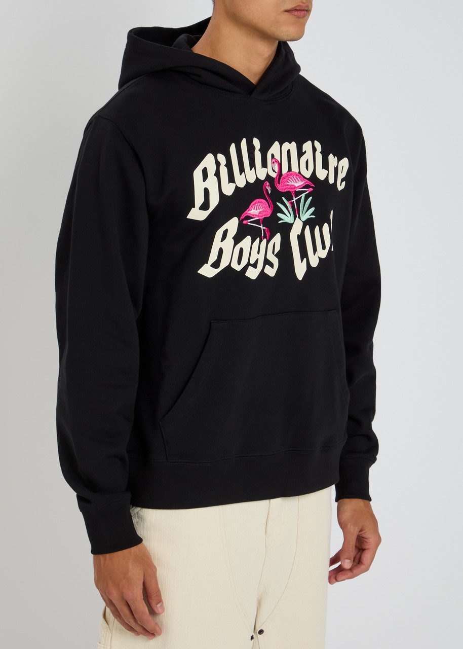 Billionaire Boys Club Flamingo Hooded Cotton Sweatshirt - 2