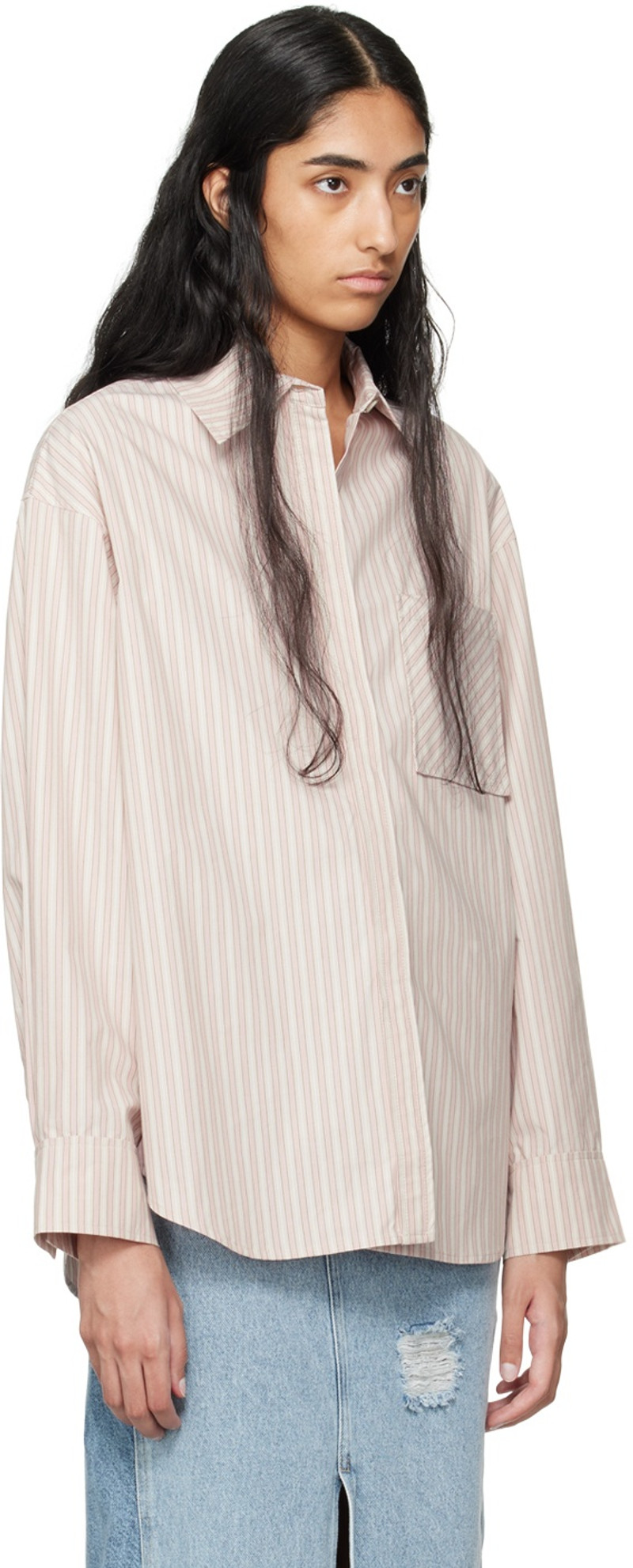 Holzweiler Pink Oak Shirt outlook