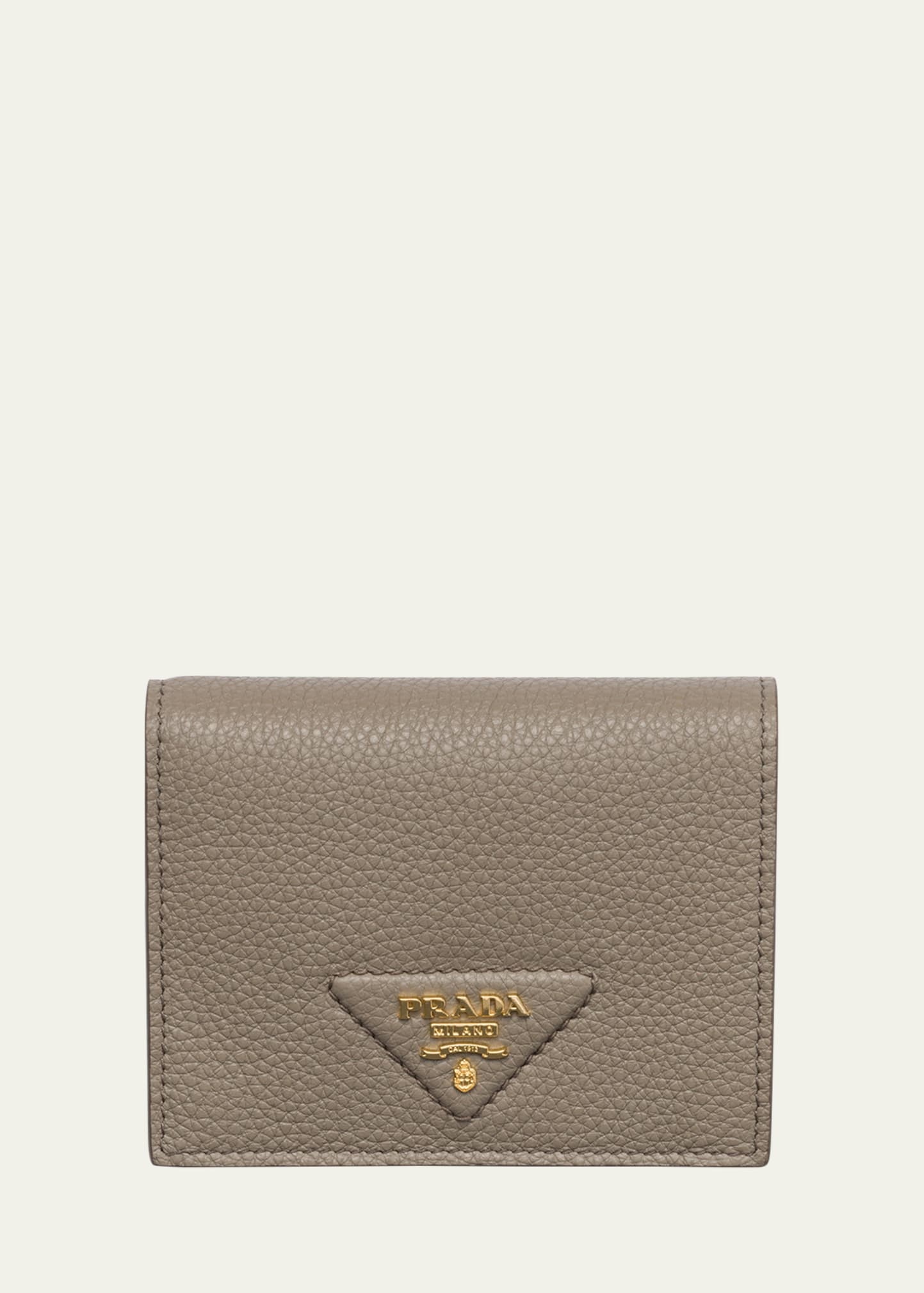Small Leather Bifold Wallet - 1