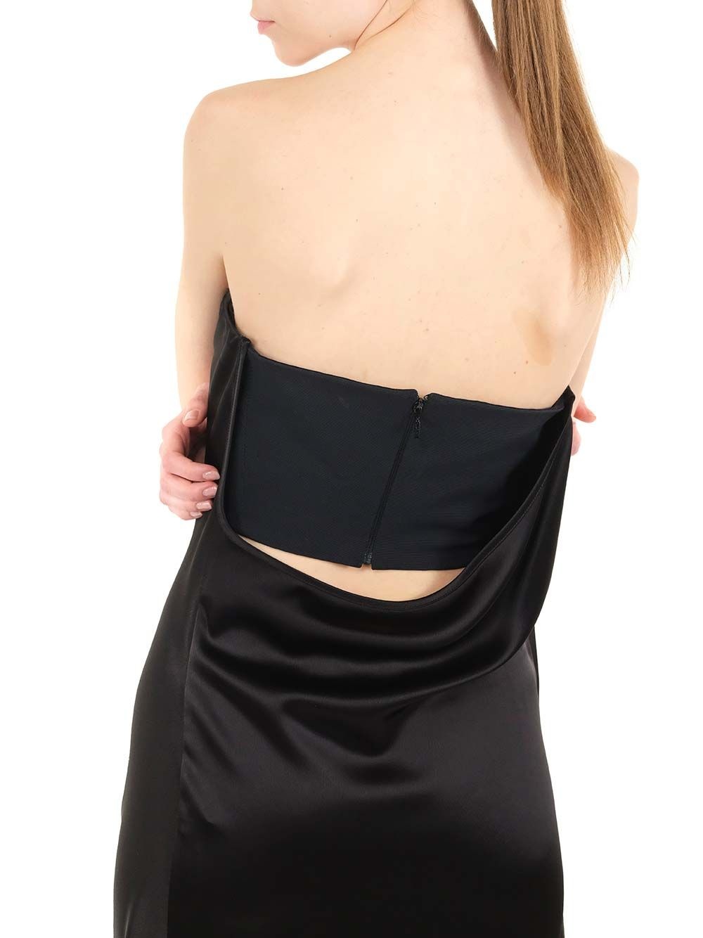 Bustier Dress Dresses Black - 6