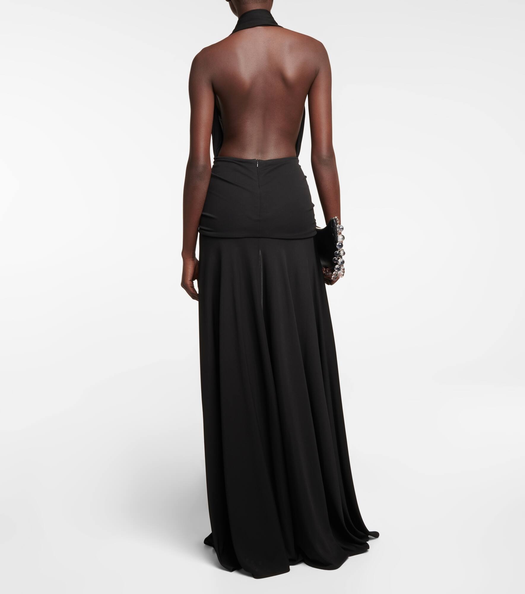 Halterneck gown - 3