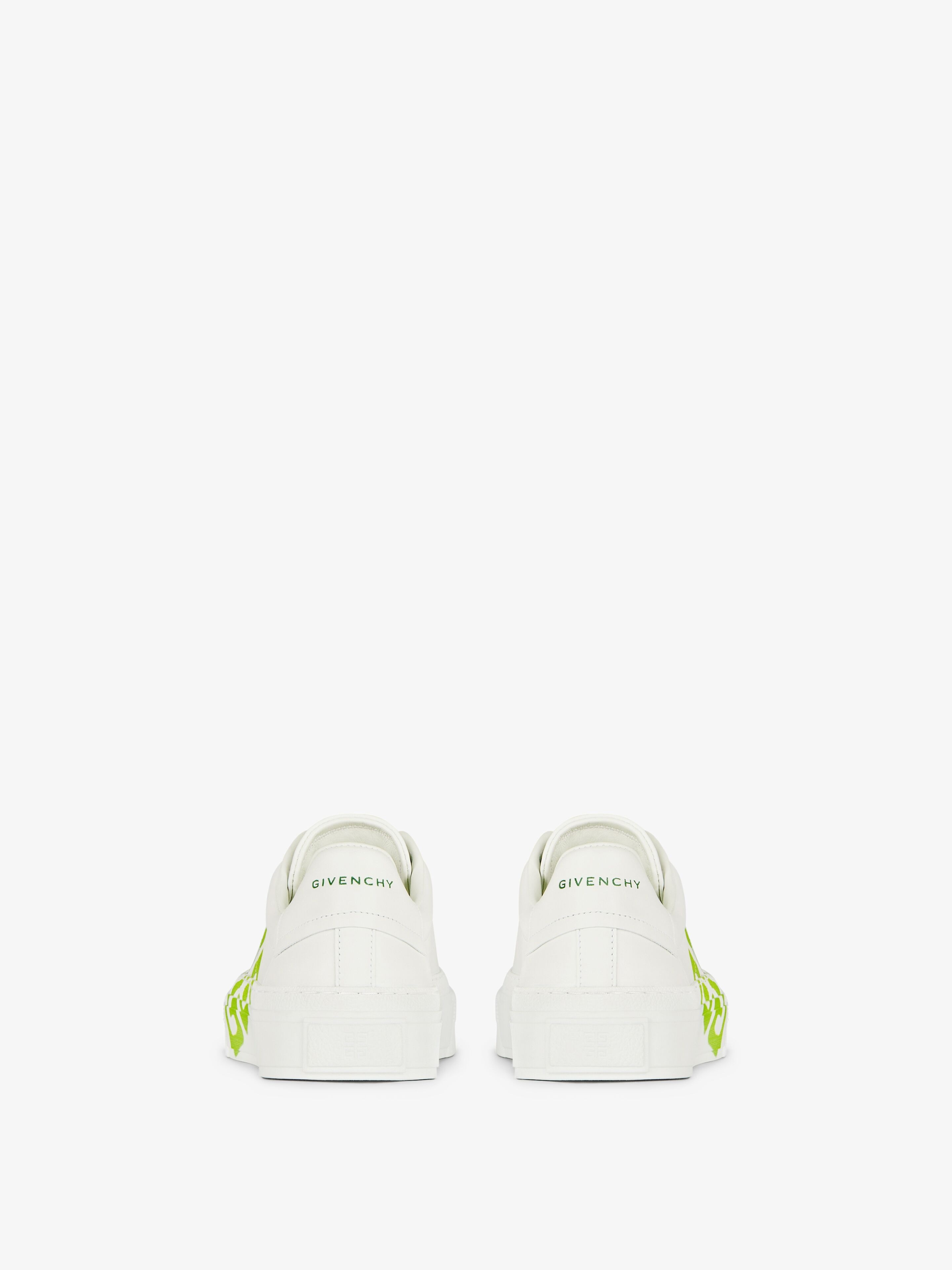 SNEAKERS CITY SPORT IN LEATHER WITH TAG EFFECT 4G PRINT - 7