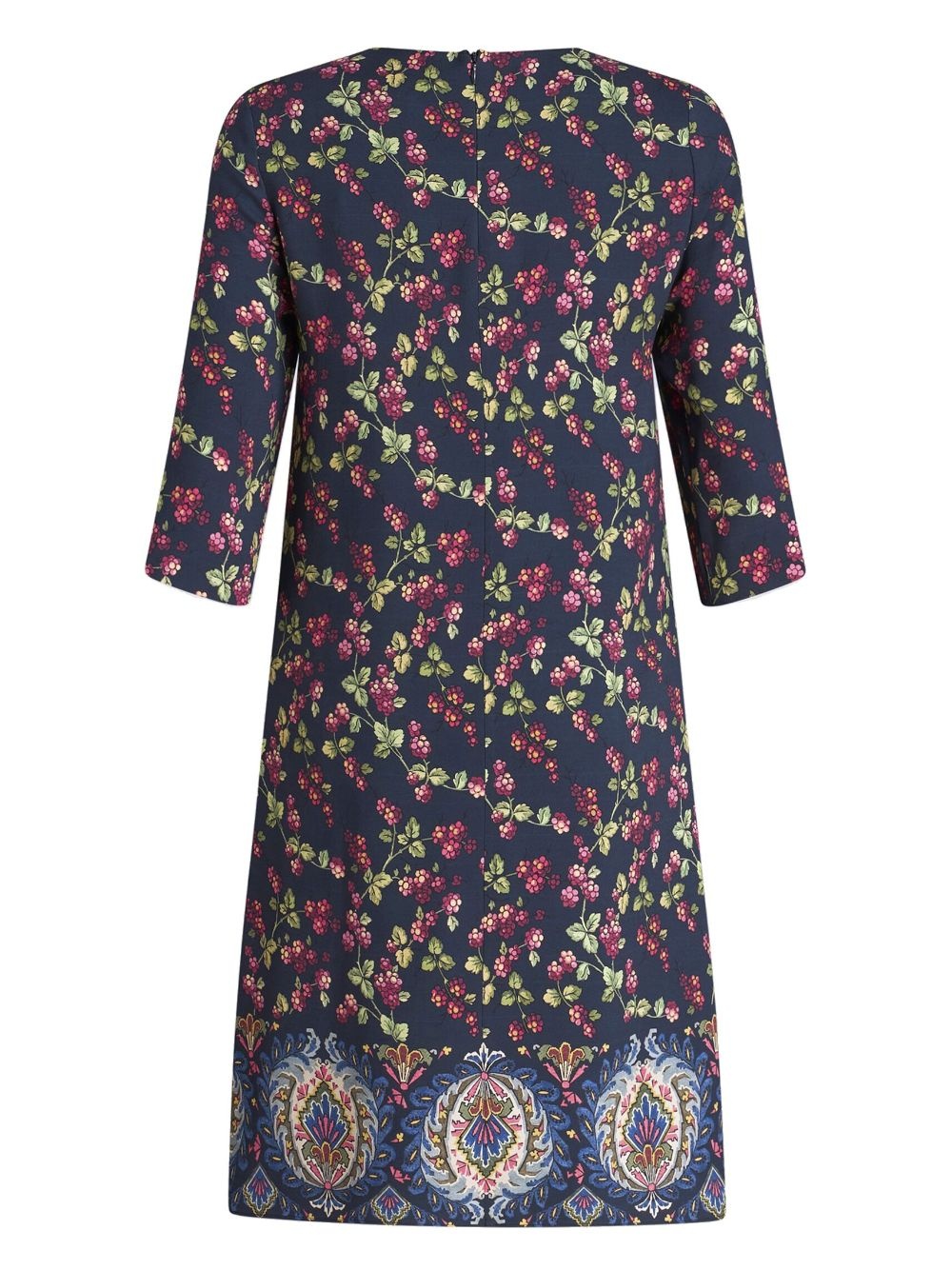 graphic-print shift-style dress - 6