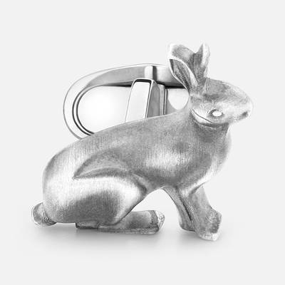 Montblanc Cufflinks the legend of Zodiac, Rabbit outlook