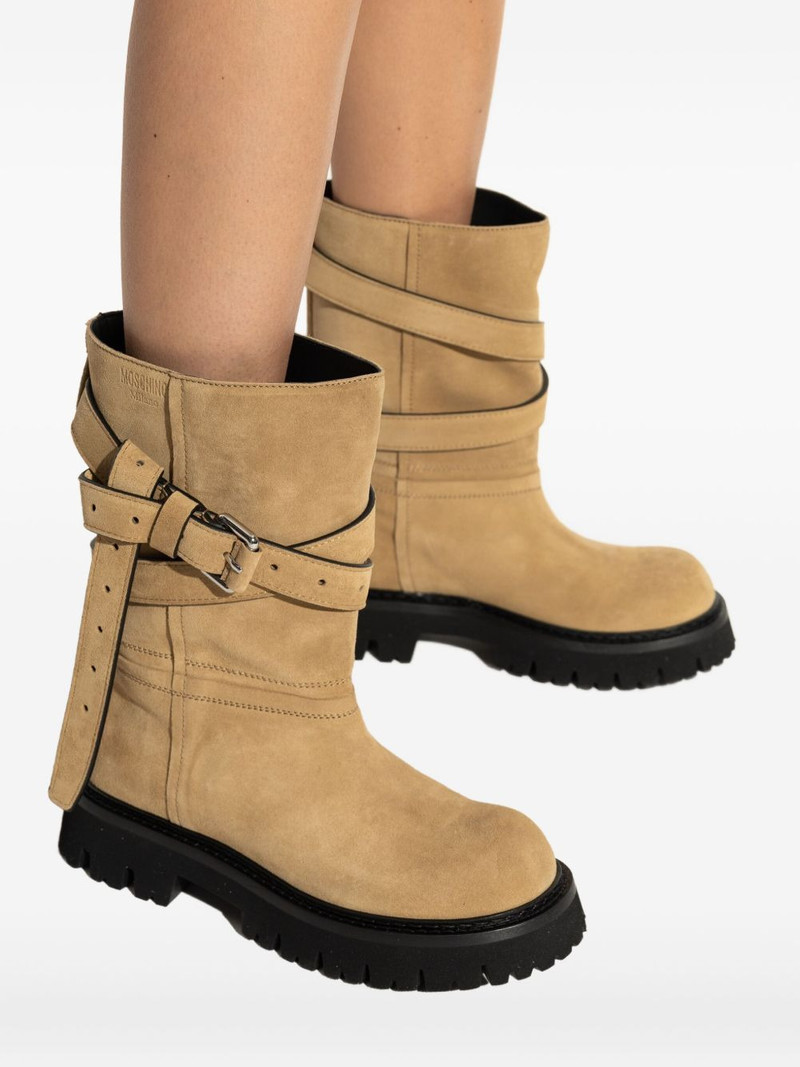 buckle-strap boots 4