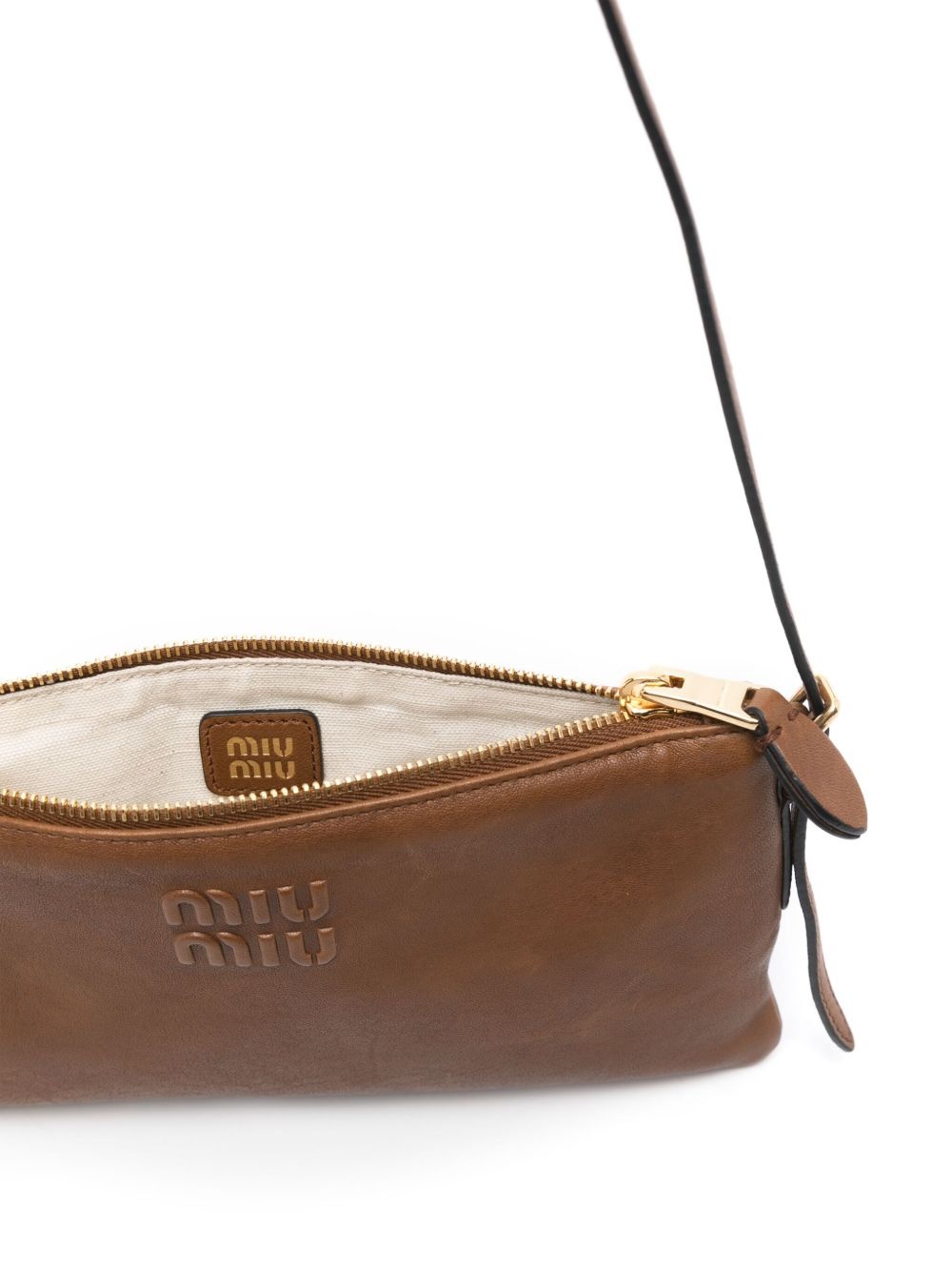 mini leather shoulder bag - 5