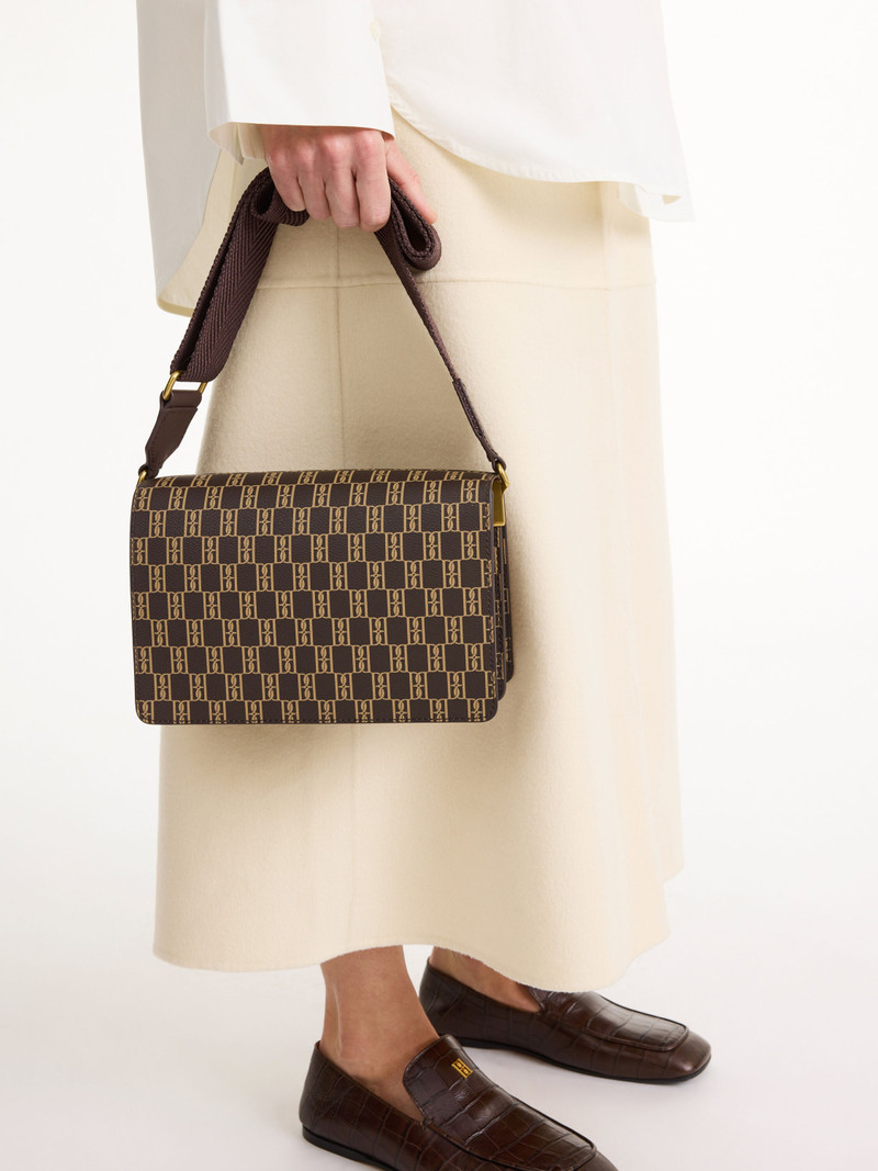 BY MALENE BIRGER Loenna monogram shoulder bag outlook