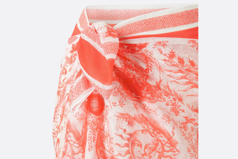 Dioriviera Toile de Jouy Soleil Sarong 4
