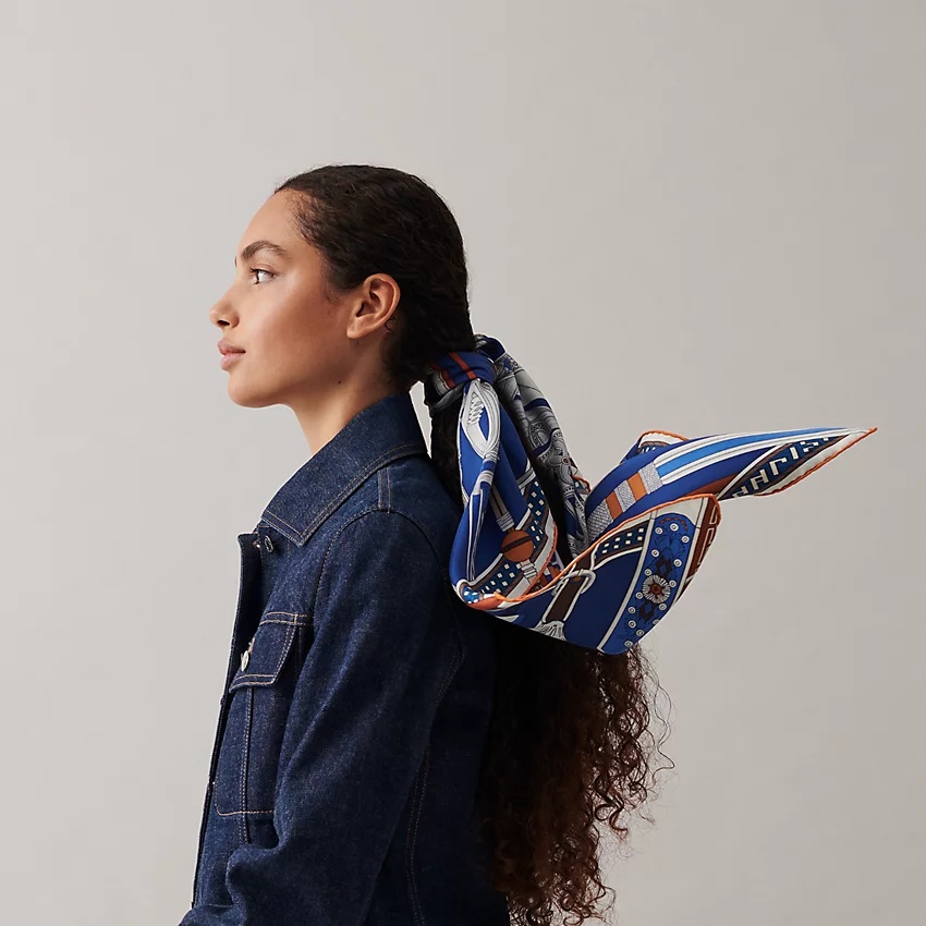 Concours d'Etriers wash scarf 90 - 2
