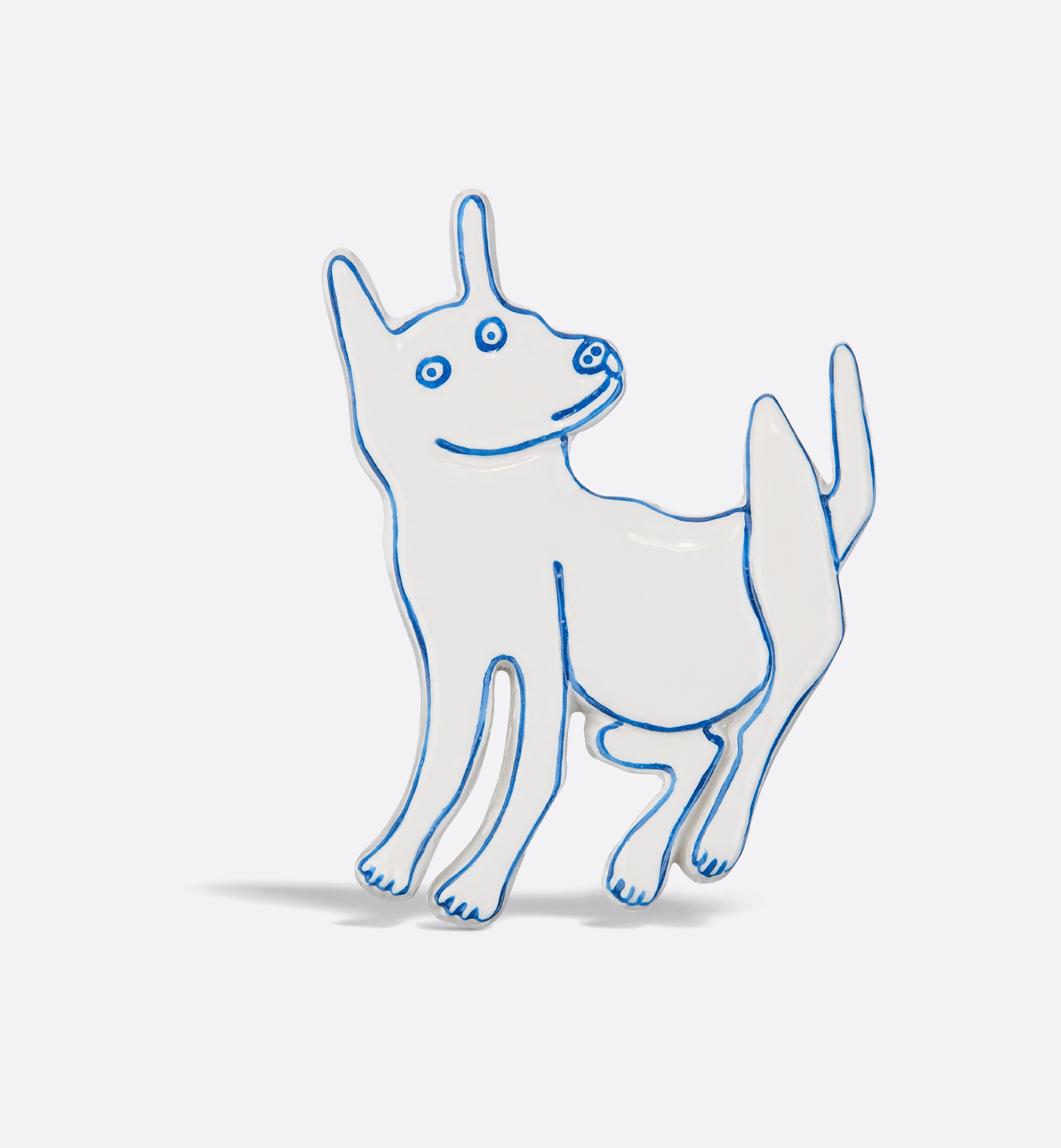 DIOR AND HYLTON NEL Dog Brooch - 1